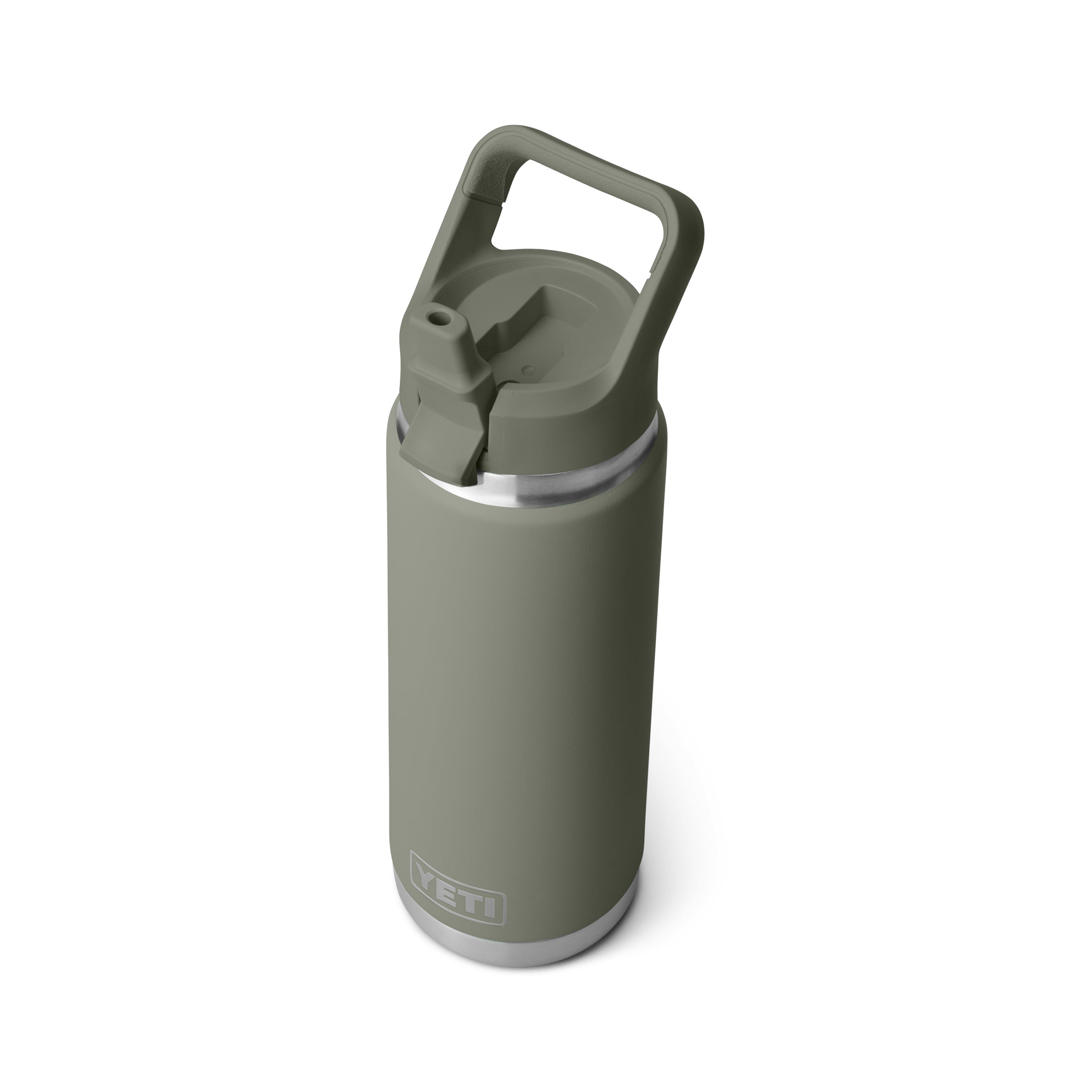 RAMBLER® 26 OZ (739 ML) BOTTLE WITH STRAW CAP Pampa Green