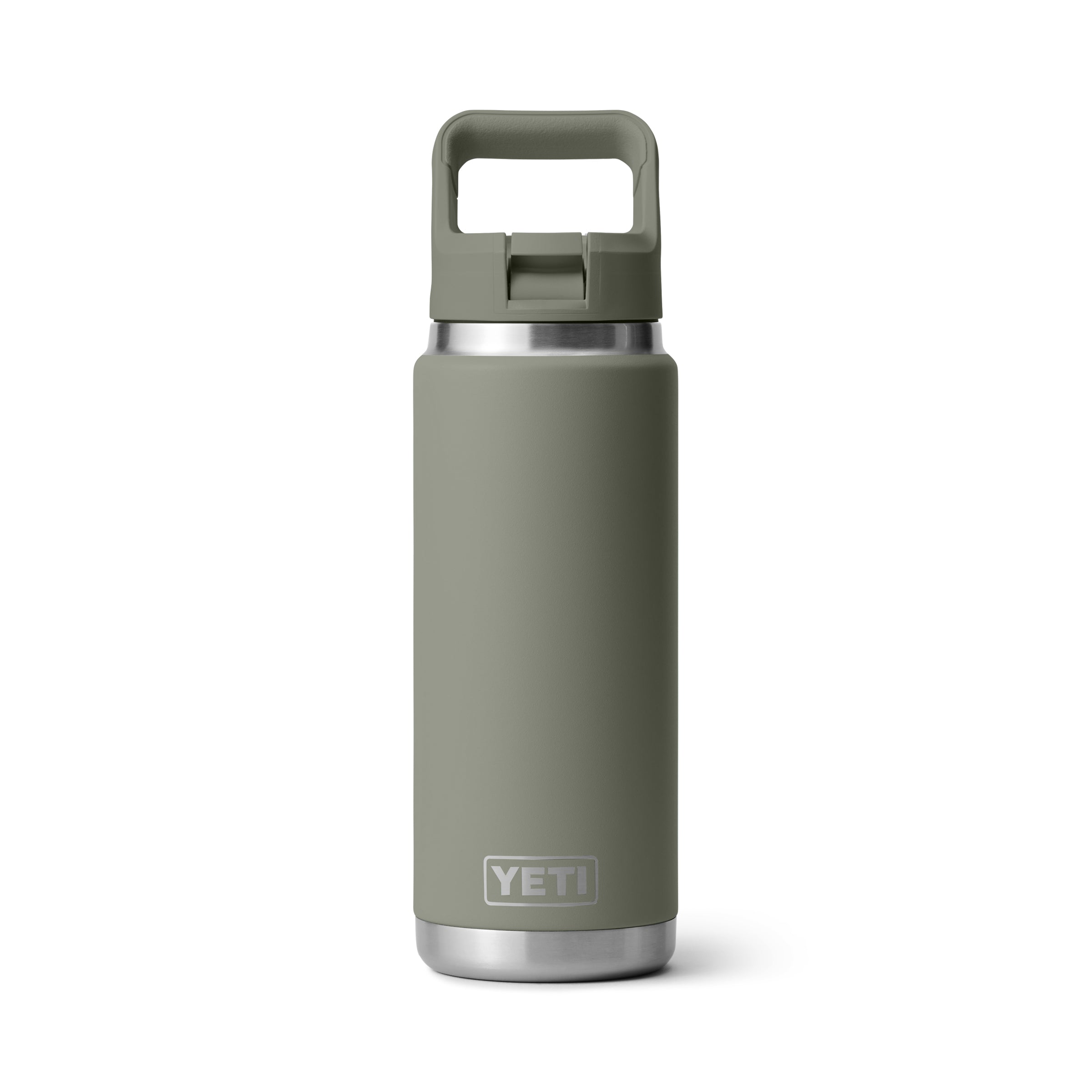 RAMBLER® 26 OZ (739 ML) BOTTLE WITH STRAW CAP Pampa Green