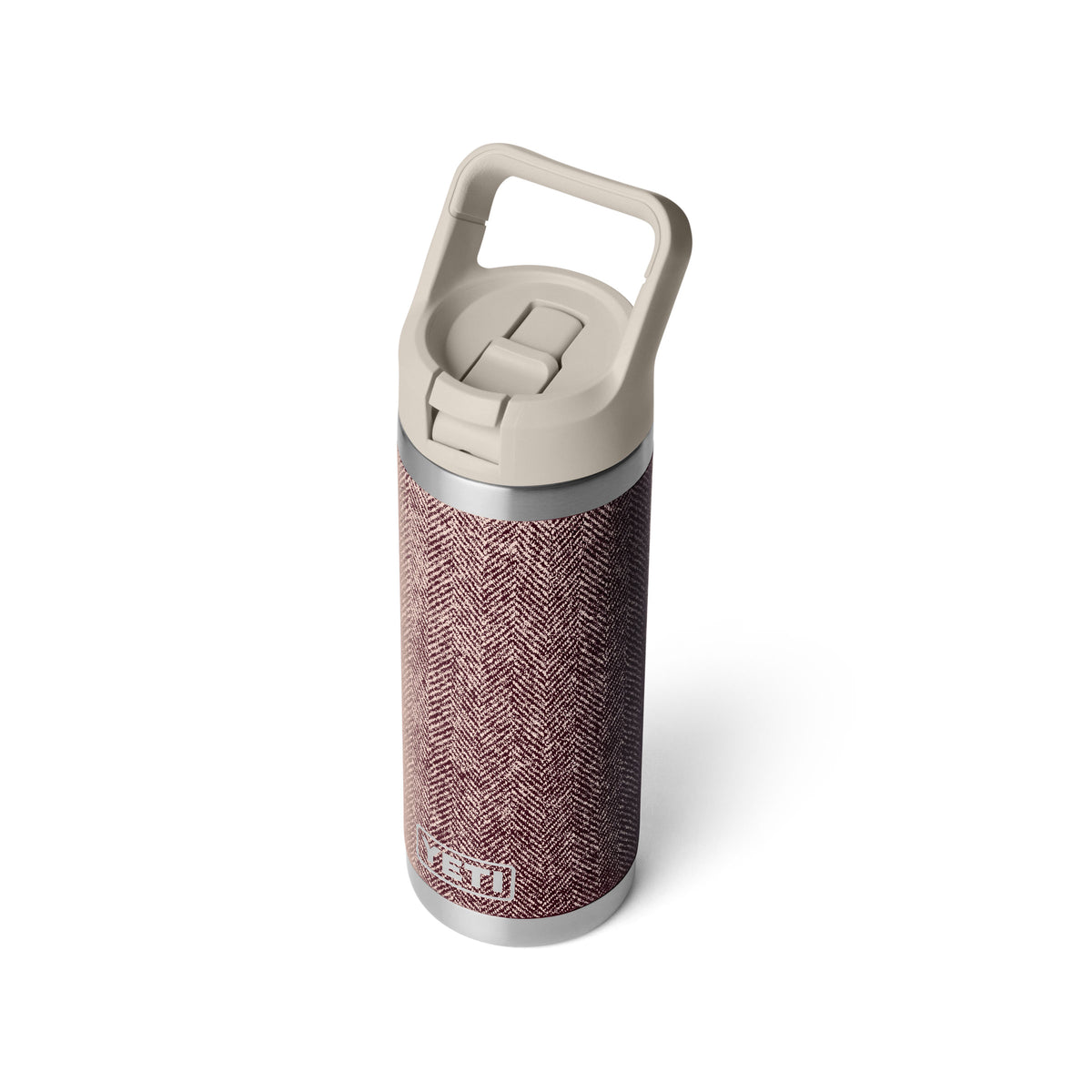 RAMBLER® 18 OZ (532 ML) BOTTLE WITH STRAW CAP Riverhead Red