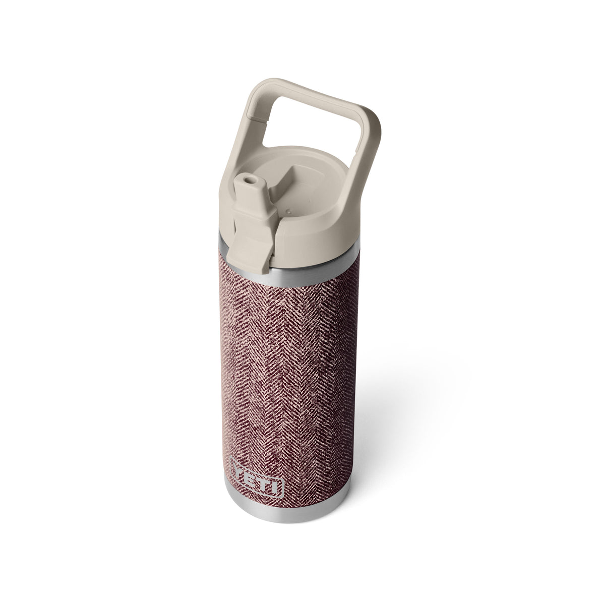 RAMBLER® 18 OZ (532 ML) BOTTLE WITH STRAW CAP Riverhead Red