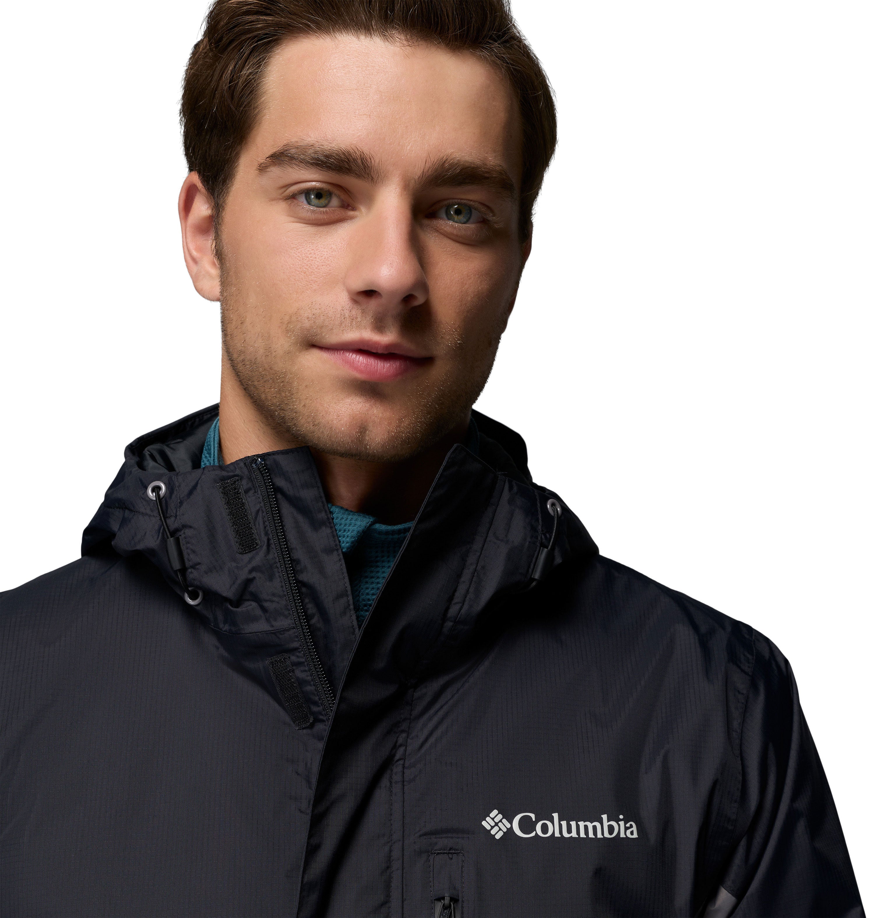POURING ADVENTURE™ III RAIN JACKET Black, City Grey