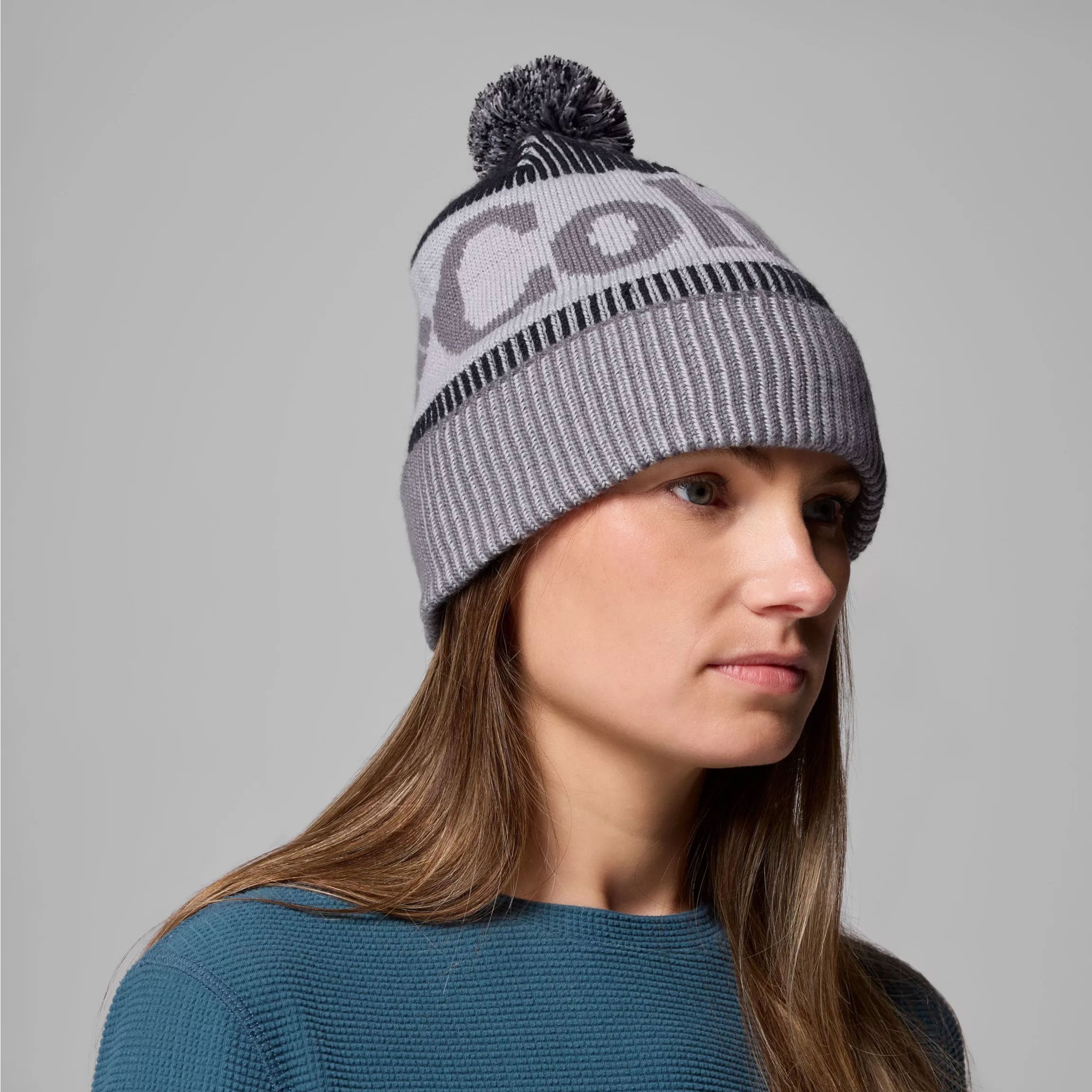 POLAR POWDER™ III BEANIE City Grey, Black, Columbia Grey