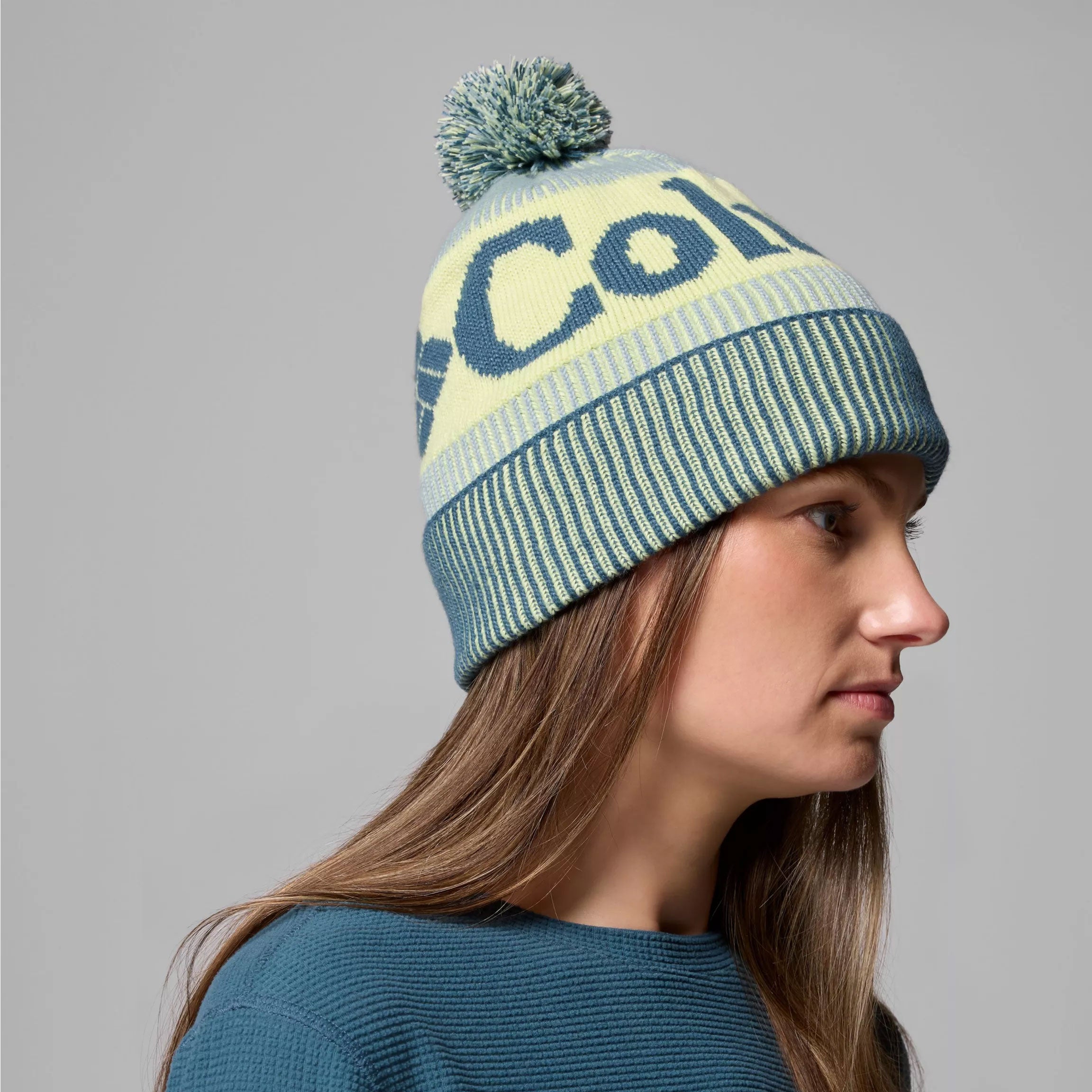 POLAR POWDER™ III BEANIE Everblue, Crushed Blue, Citron Haze