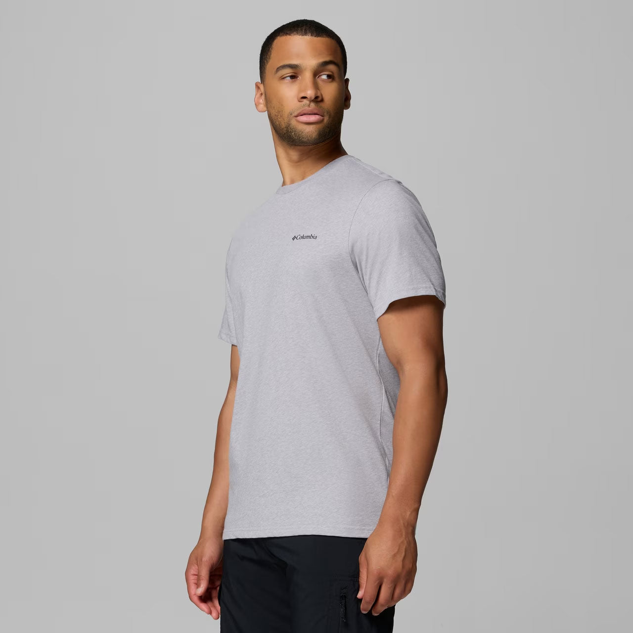 ORGANIC COTTON GRAPHIC T-SHIRT Columbia Grey Heather, Shining Sandscape