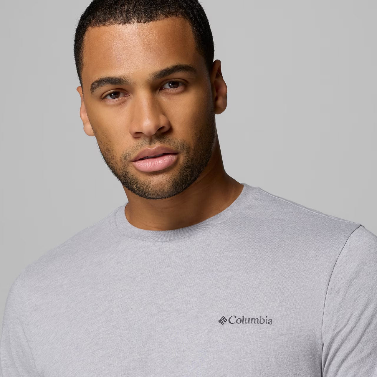 ORGANIC COTTON GRAPHIC T-SHIRT Columbia Grey Heather, Shining Sandscape