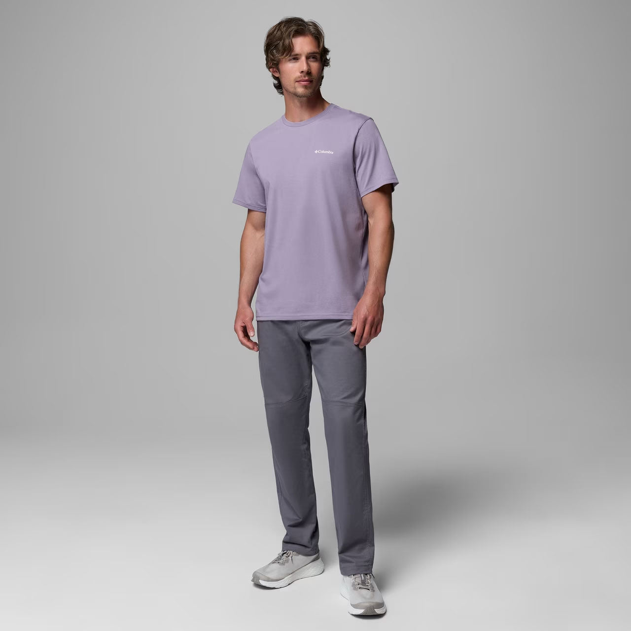 ORGANIC COTTON GRAPHIC T-SHIRT Shale Purple, Scoped View
