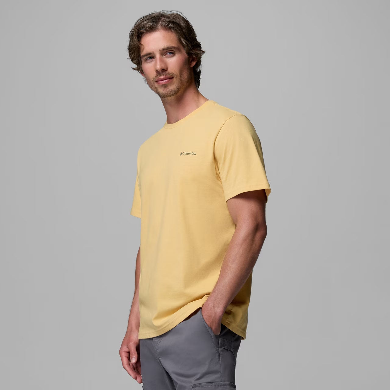 ORGANIC COTTON GRAPHIC T-SHIRT Sand Dune, Scoped View