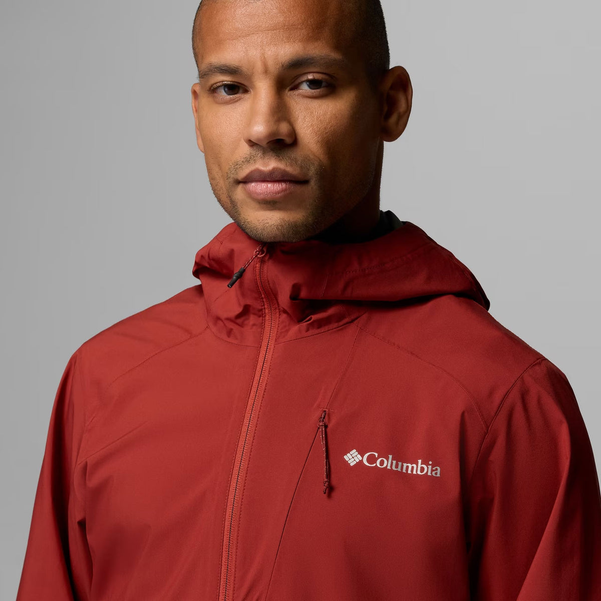 TRAILBORNE™ 2.5L PACKABLE WATERPROOF JACKET Red Oxide