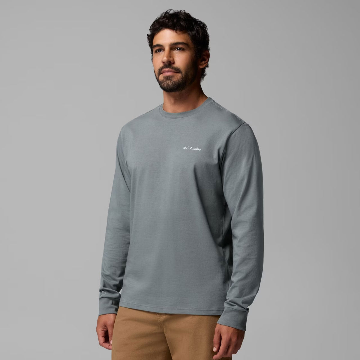CSC™ GRAPHIC LONG SLEEVE T-SHIRT Sedona Sage Textured Scene