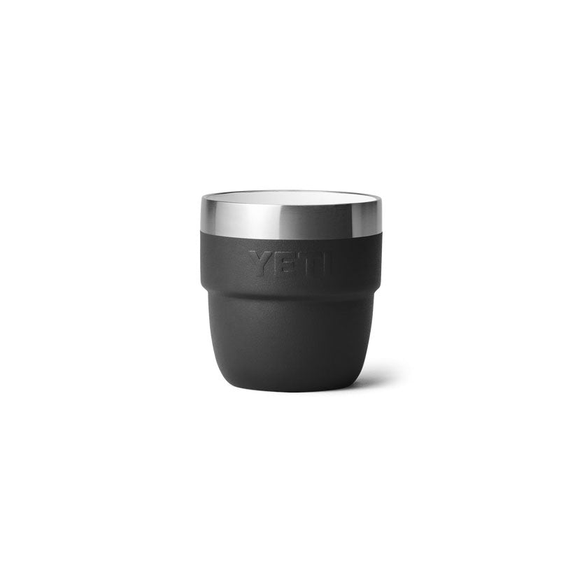 RAMBLER® 4 OZ (118 ML) STACKABLE CUPS (2 PACK) Black