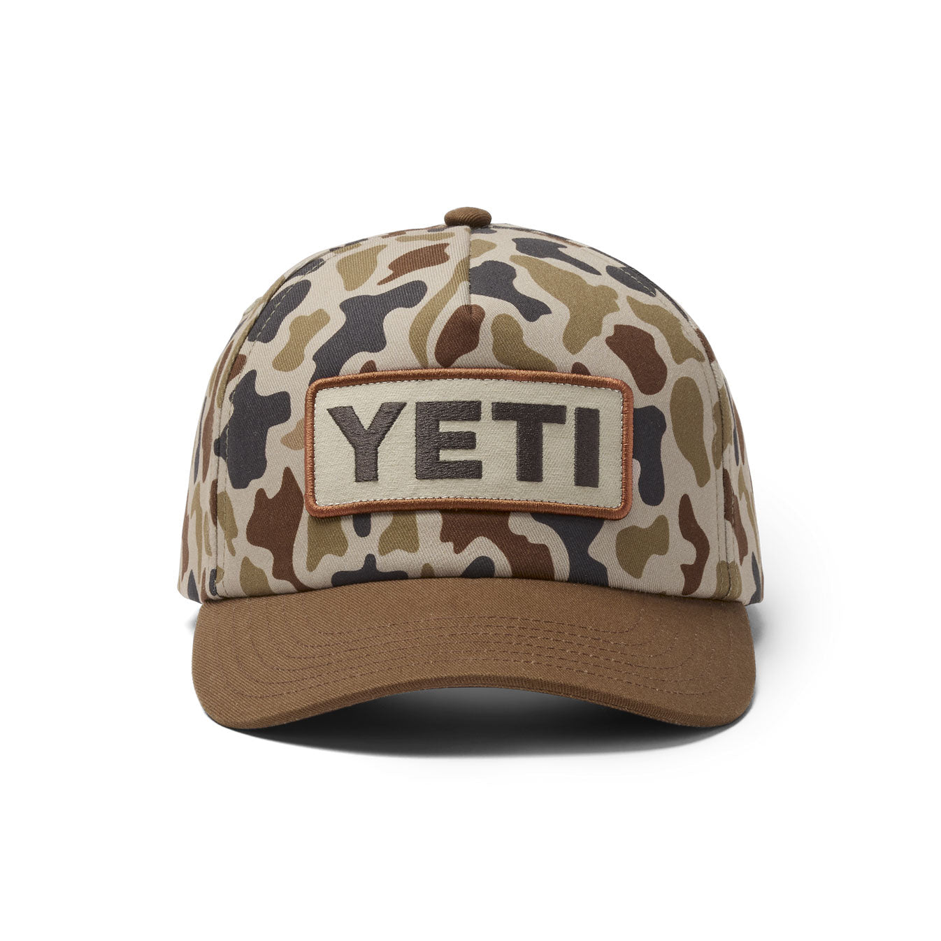 YETI® Wetlands Camo Logo Badge Mid Pro Flat Brim