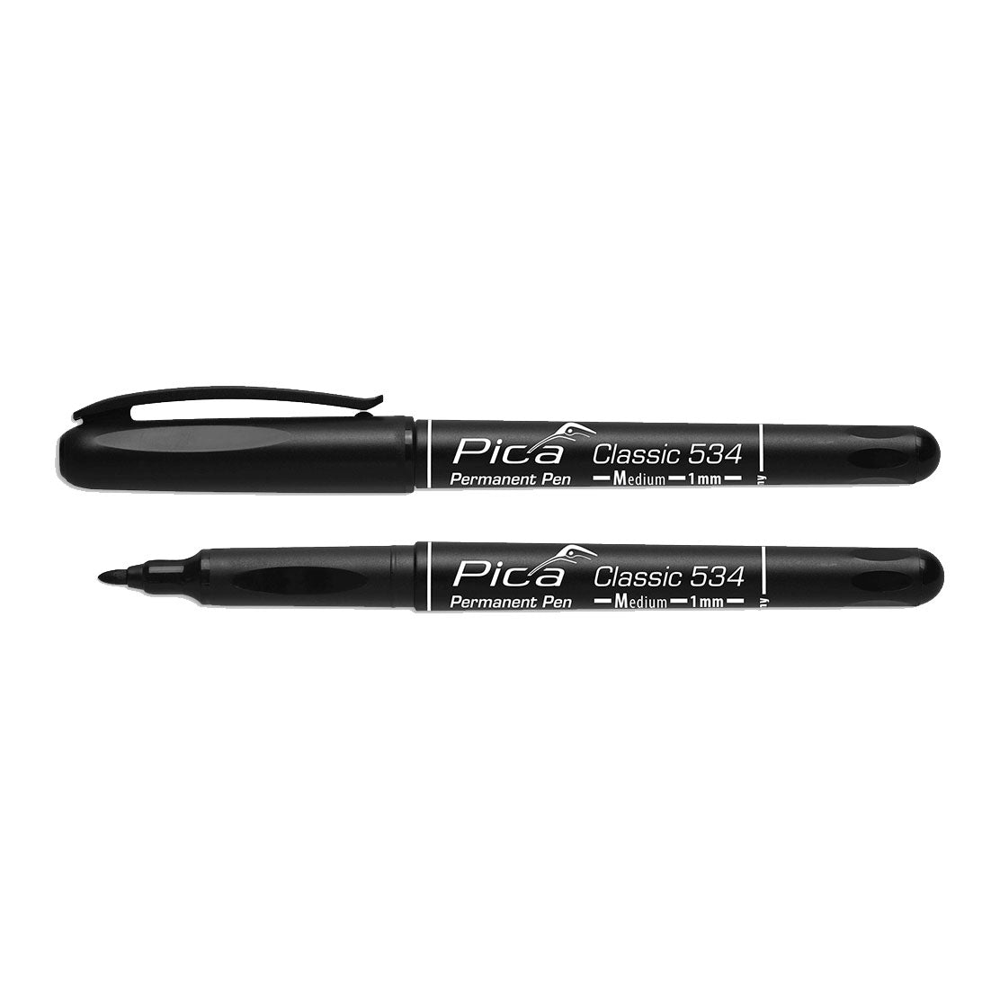 Pica Classic 534 Permanent Pen MEDIUM 4x Pack