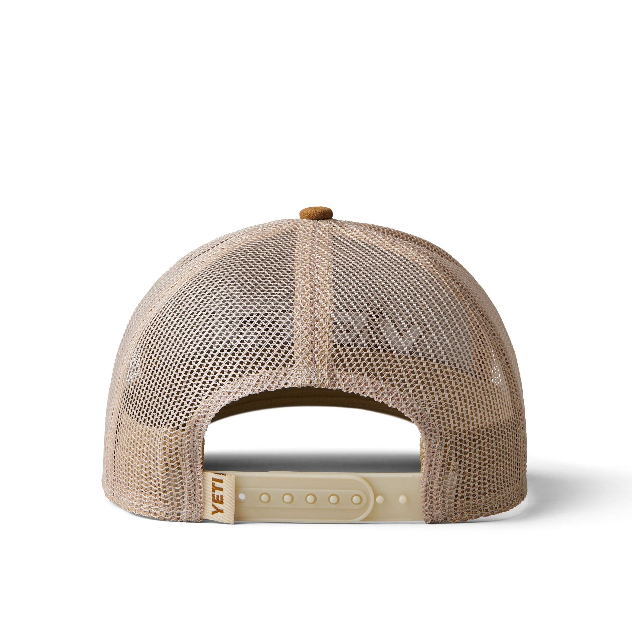 SKIFF TRUCKER HAT Khaki/Alpine Yellow