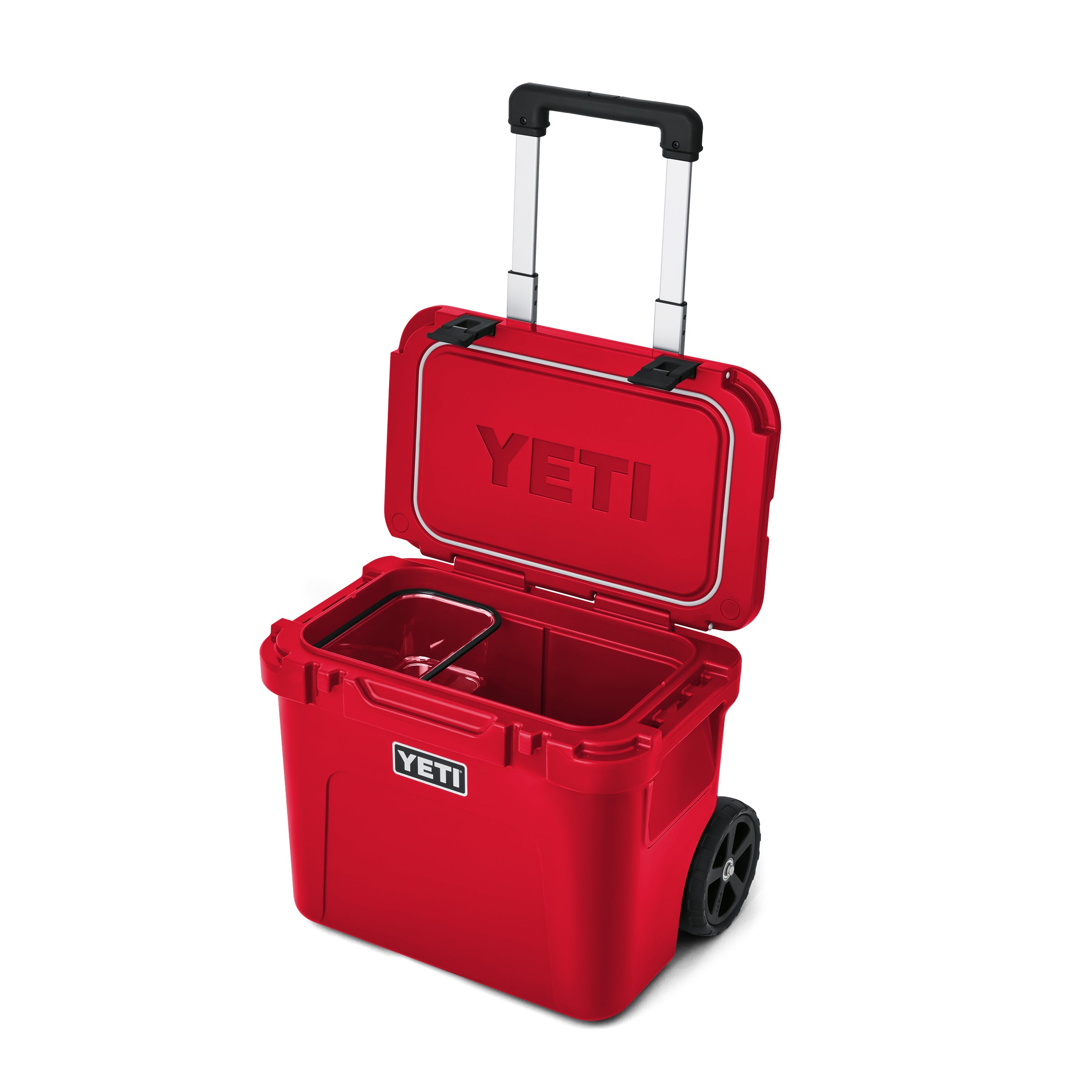 cooler with wheels red