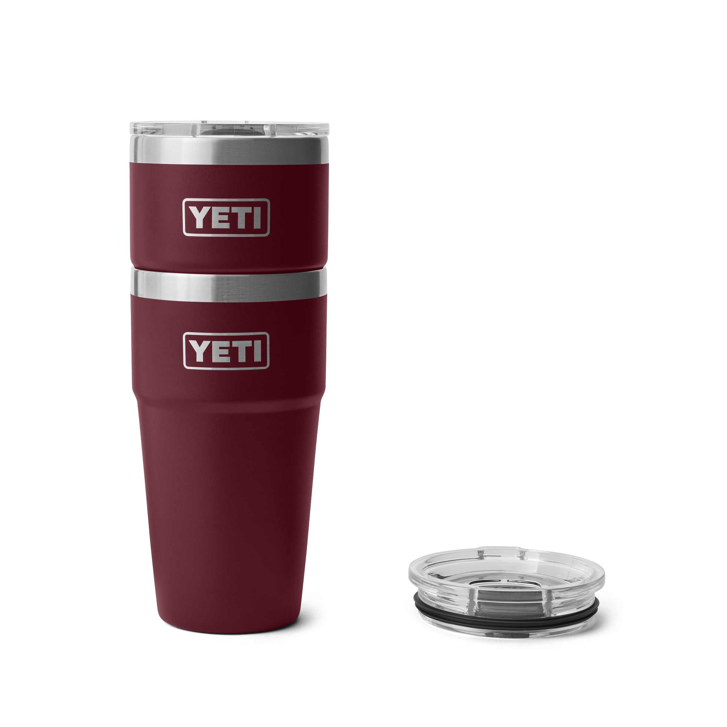 RAMBLER® 20 OZ (591 ML) STACKABLE CUP Wild Vine Red