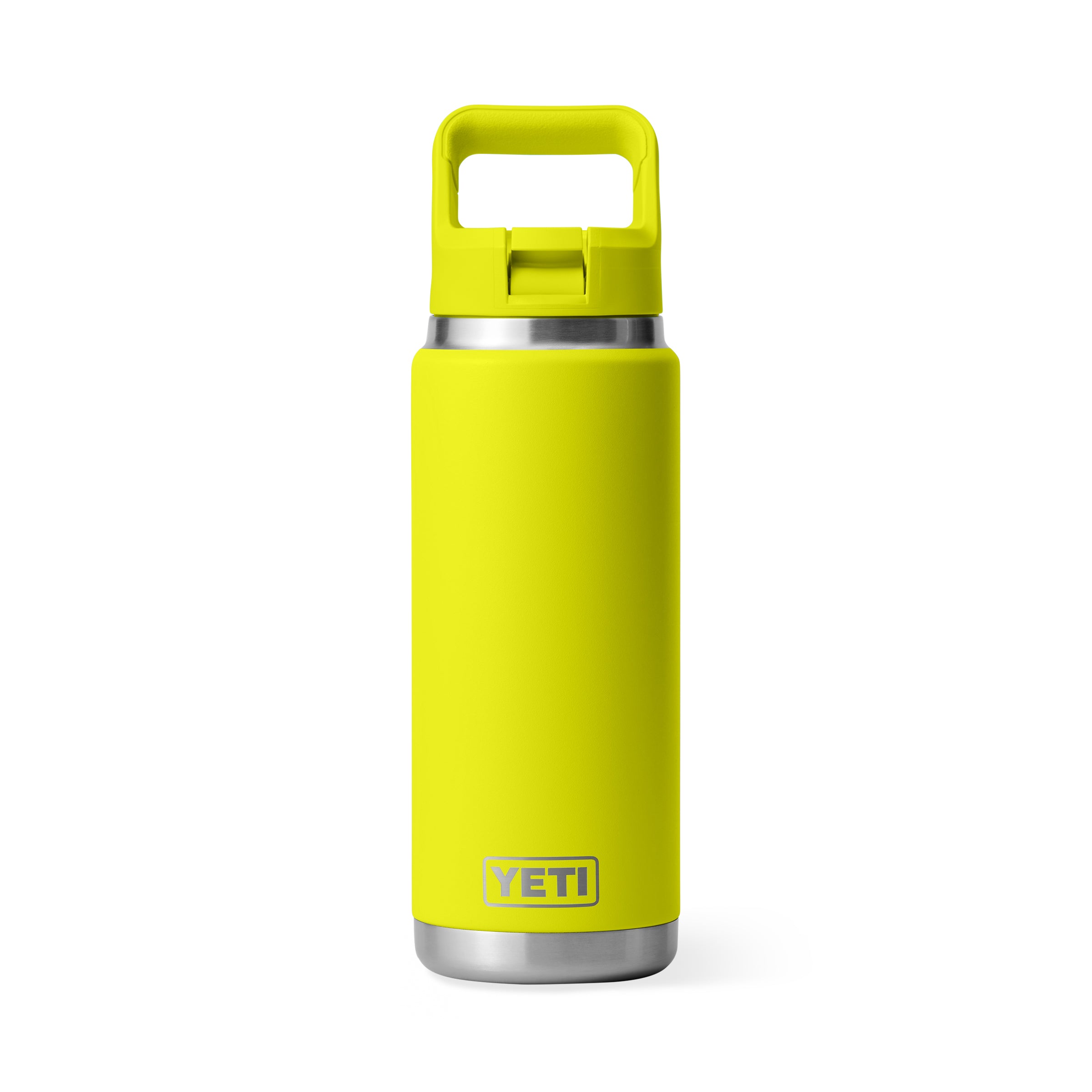 RAMBLER® 26 OZ (739 ML) BOTTLE WITH STRAW CAP Firefly Yellow
