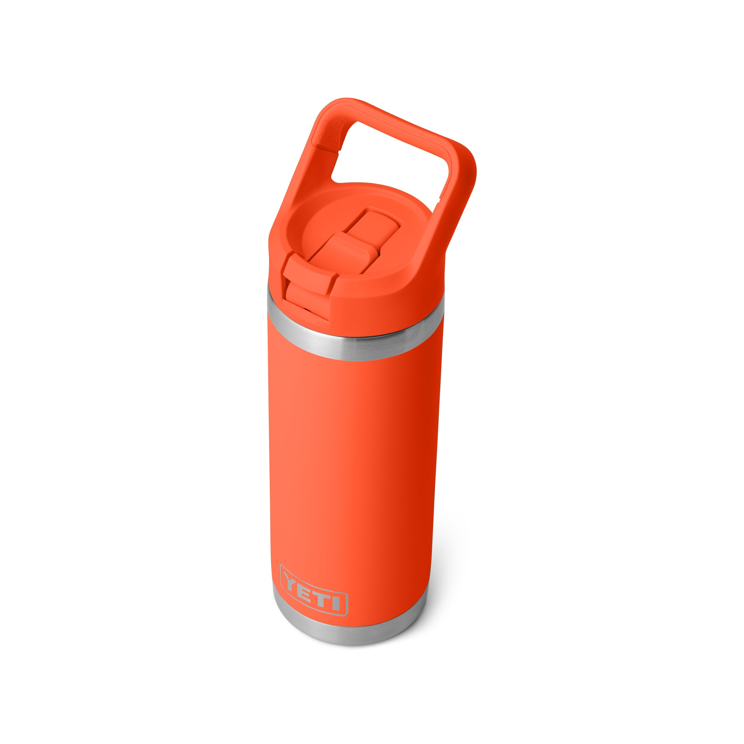 RAMBLER® 18 OZ (532 ML) BOTTLE WITH STRAW CAP Papaya