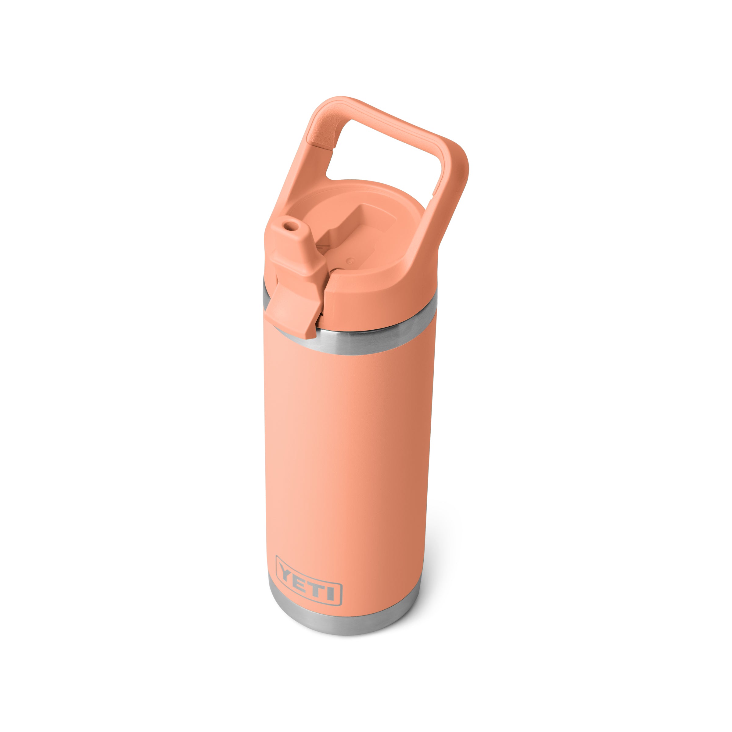 RAMBLER® 18 OZ (532 ML) BOTTLE WITH STRAW CAP Lowcountry Peach