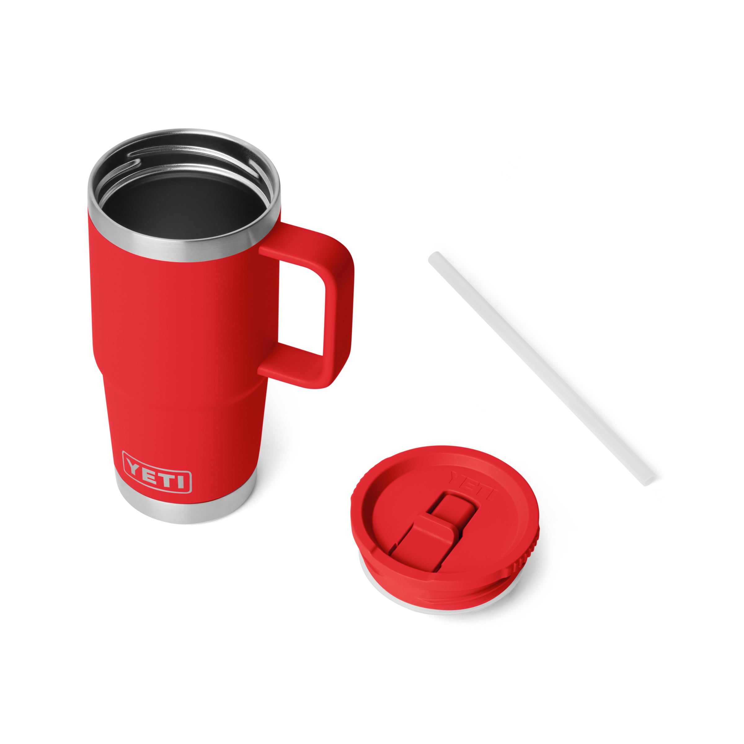 TRAVEL STRAW MUG 20 oz (591 ml) Rescue Red