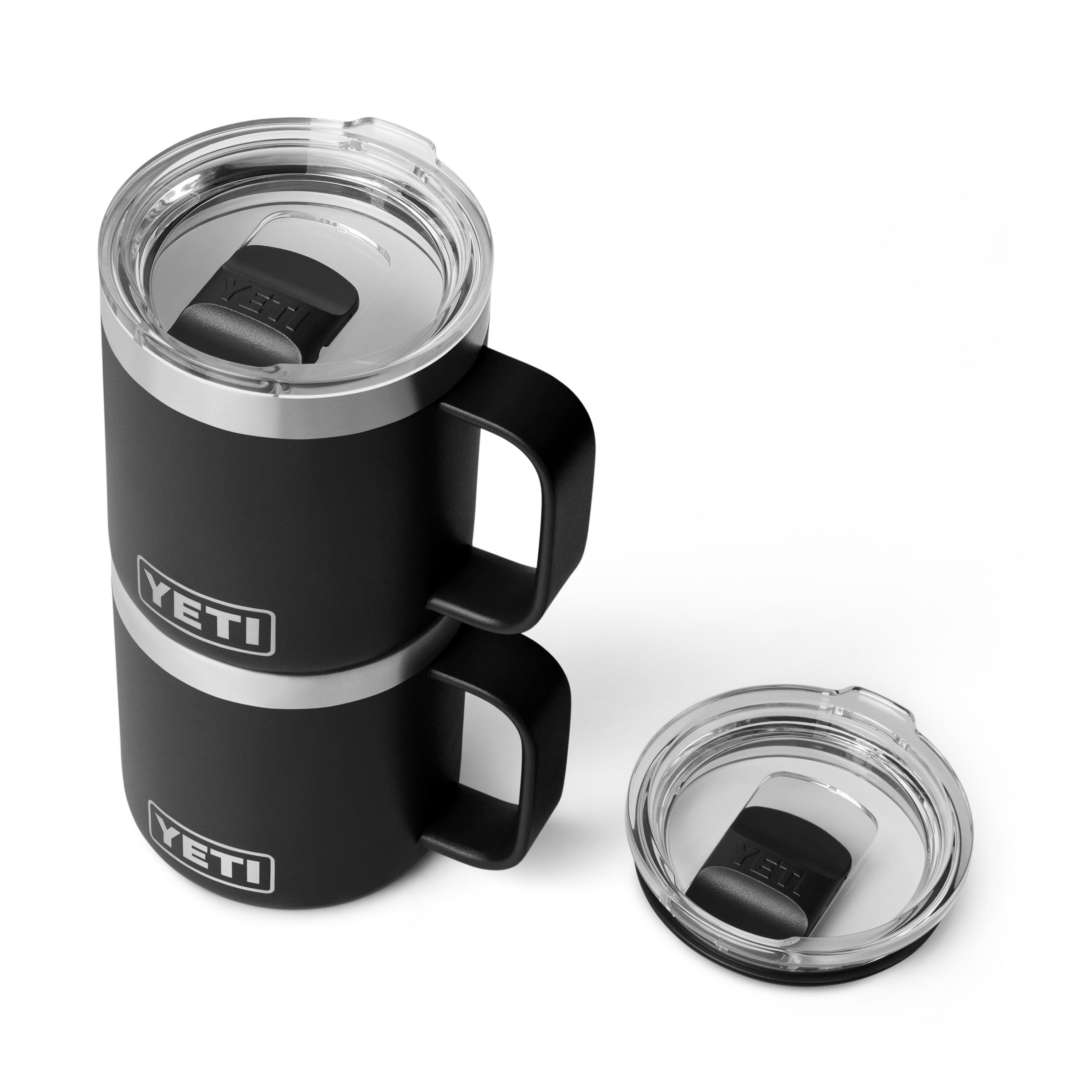 RAMBLER 10 oz (295ml) STACKABLE CERAMIC LINED MUG Black