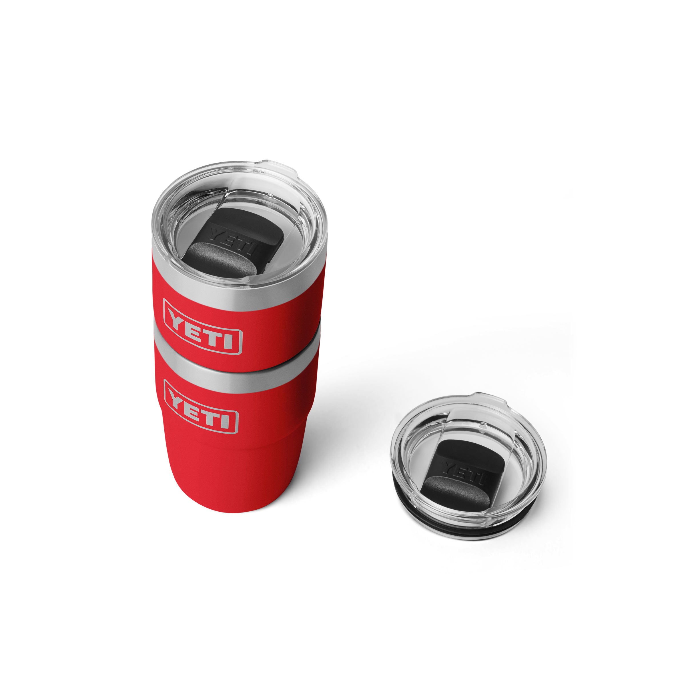 RAMBLER® 8 OZ (237 ML) STACKABLE CERAMIC LINED CUP Rescue Red