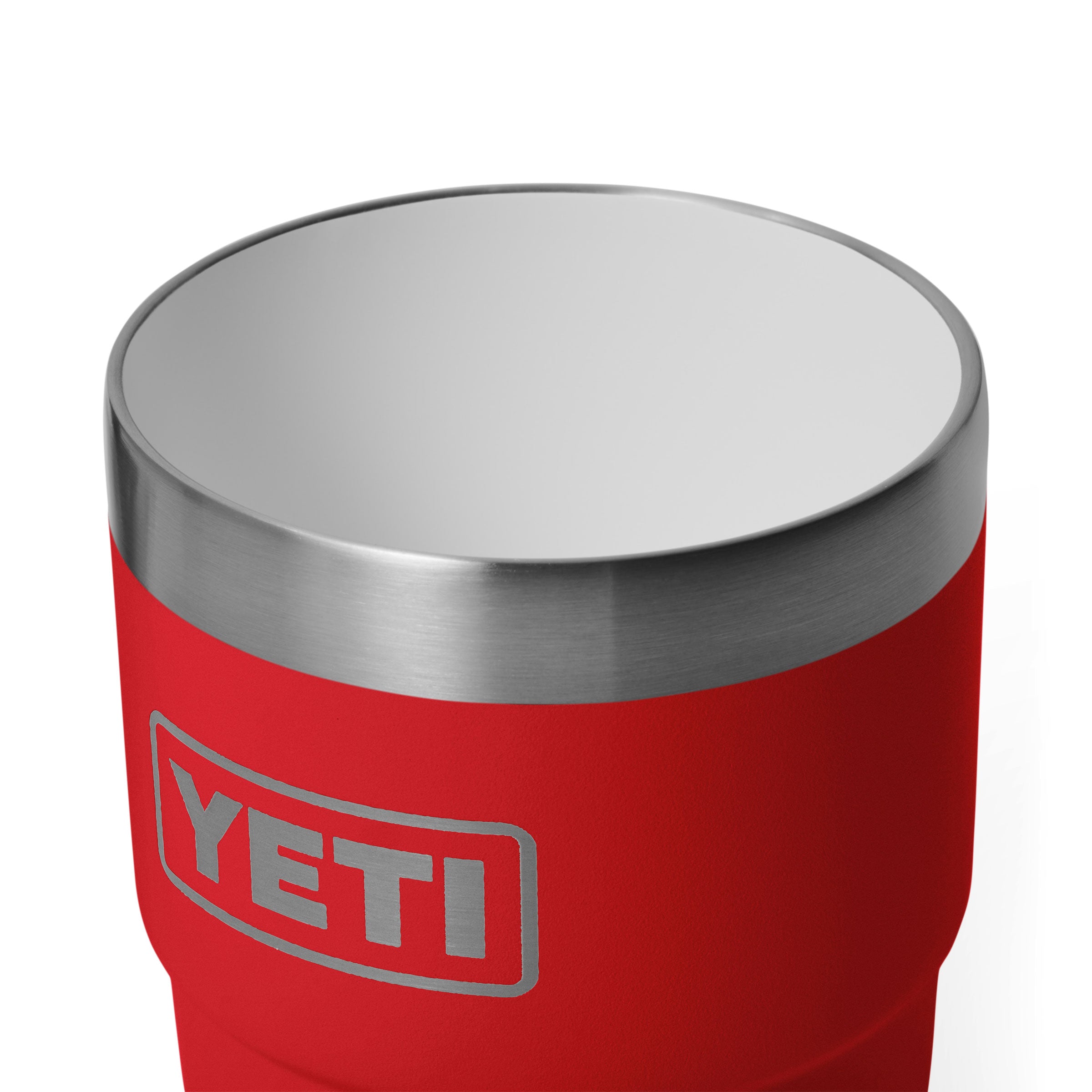 RAMBLER® 8 OZ (237 ML) STACKABLE CERAMIC LINED CUP Rescue Red