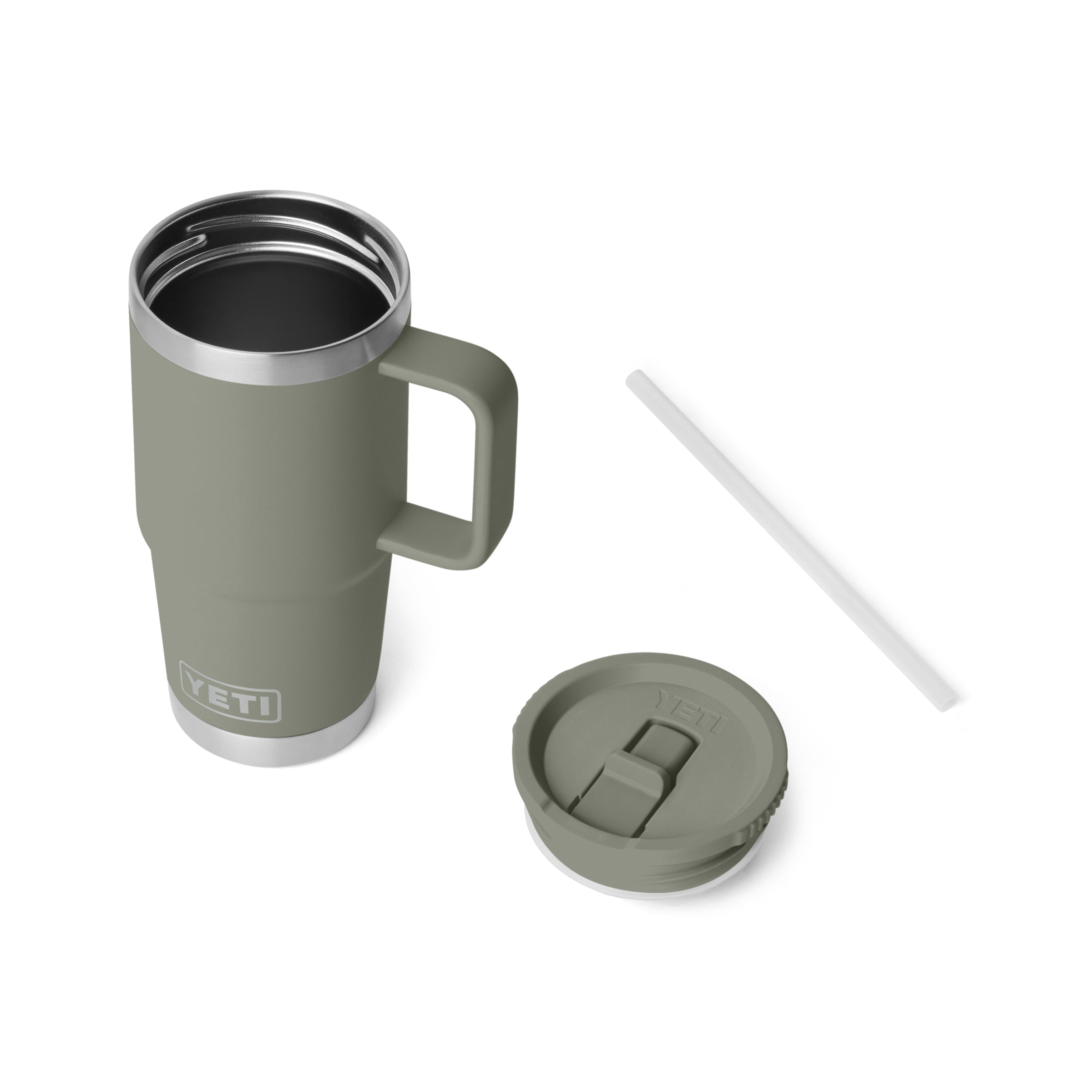 TRAVEL STRAW MUG 20 oz (591 ml) Pampa Green