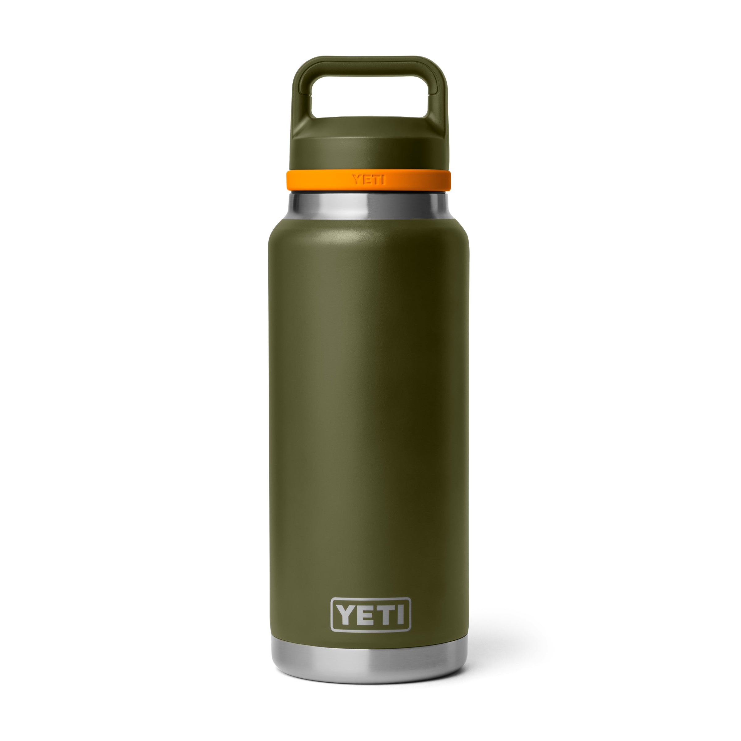 RAMBLER 36 OZ (1065 ML) BOTTLE WITH CHUG CAP Olive/King Crab