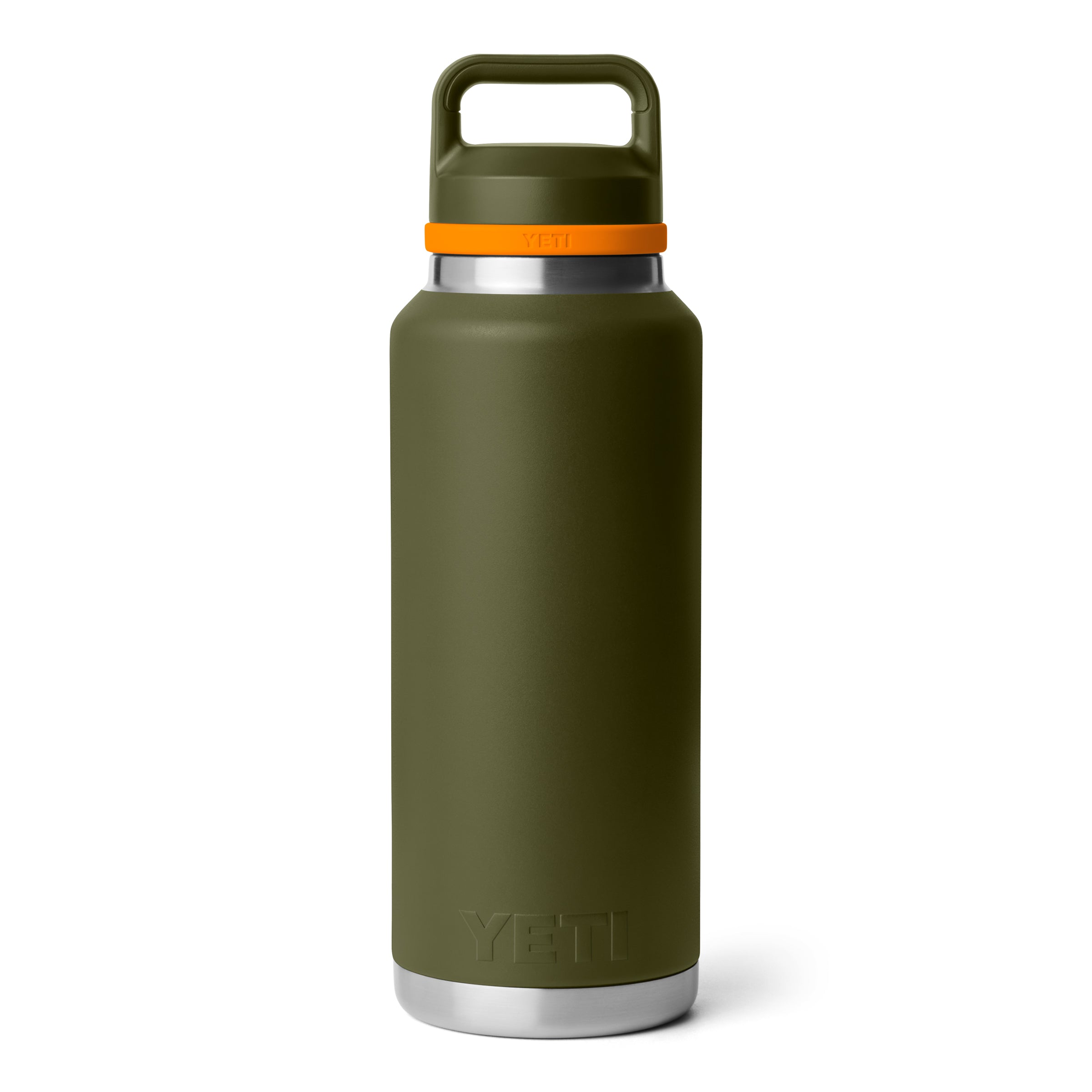 RAMBLER 46 OZ (1.4L) BOTTLE WITH CHUG CAP Olive/King Crab