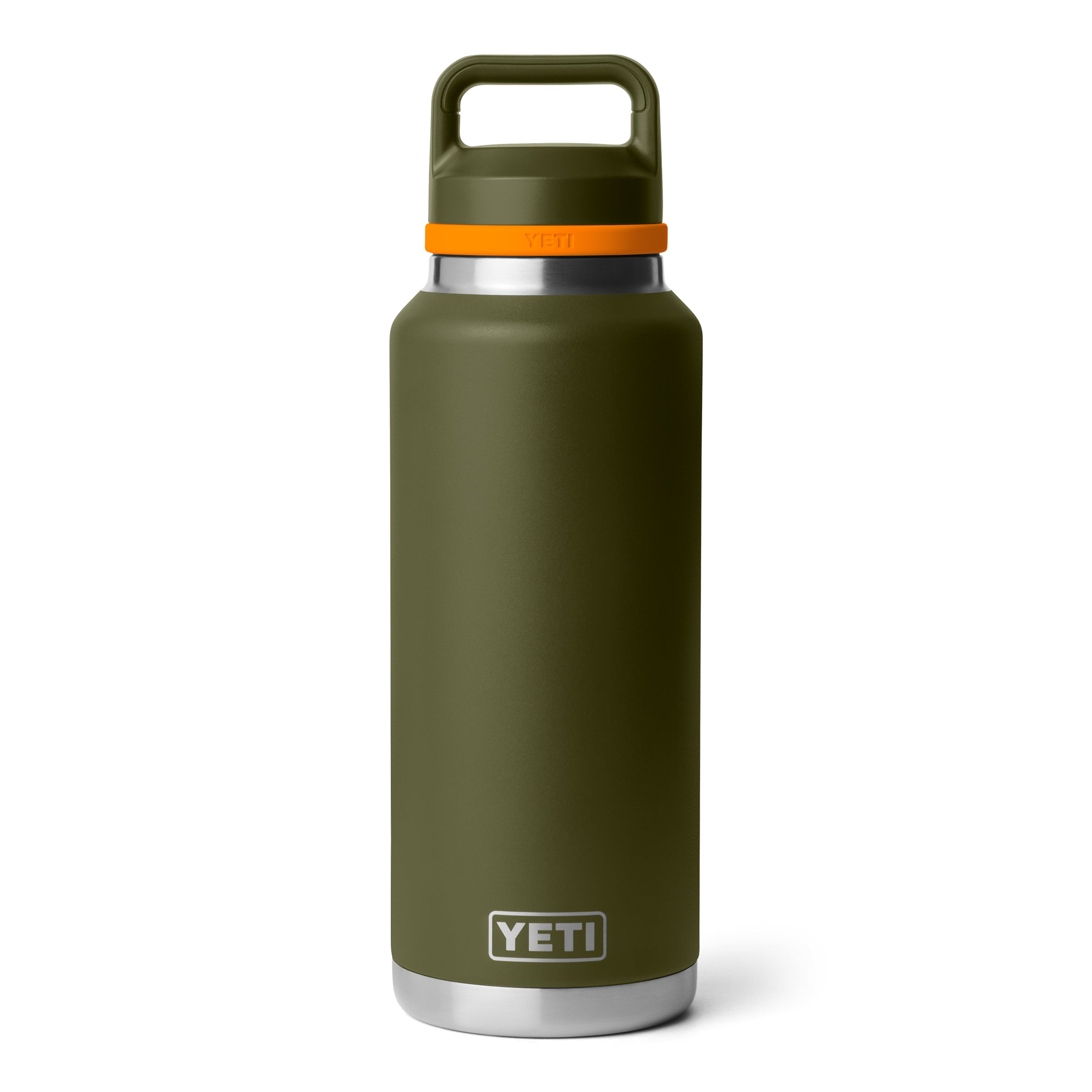 RAMBLER 46 OZ (1.4L) BOTTLE WITH CHUG CAP Olive/King Crab