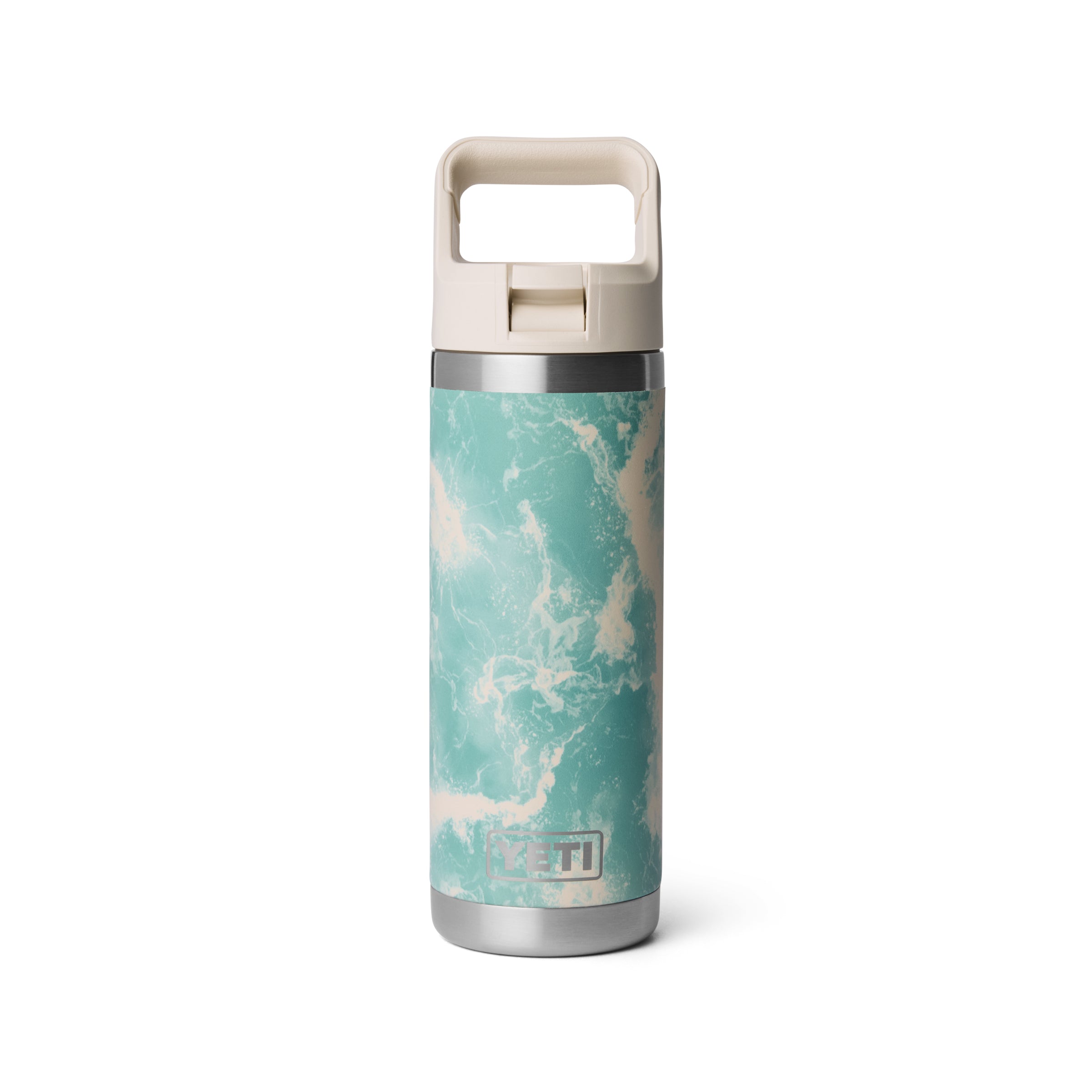RAMBLER® 18 OZ (532 ML) BOTTLE WITH STRAW CAP Seaview