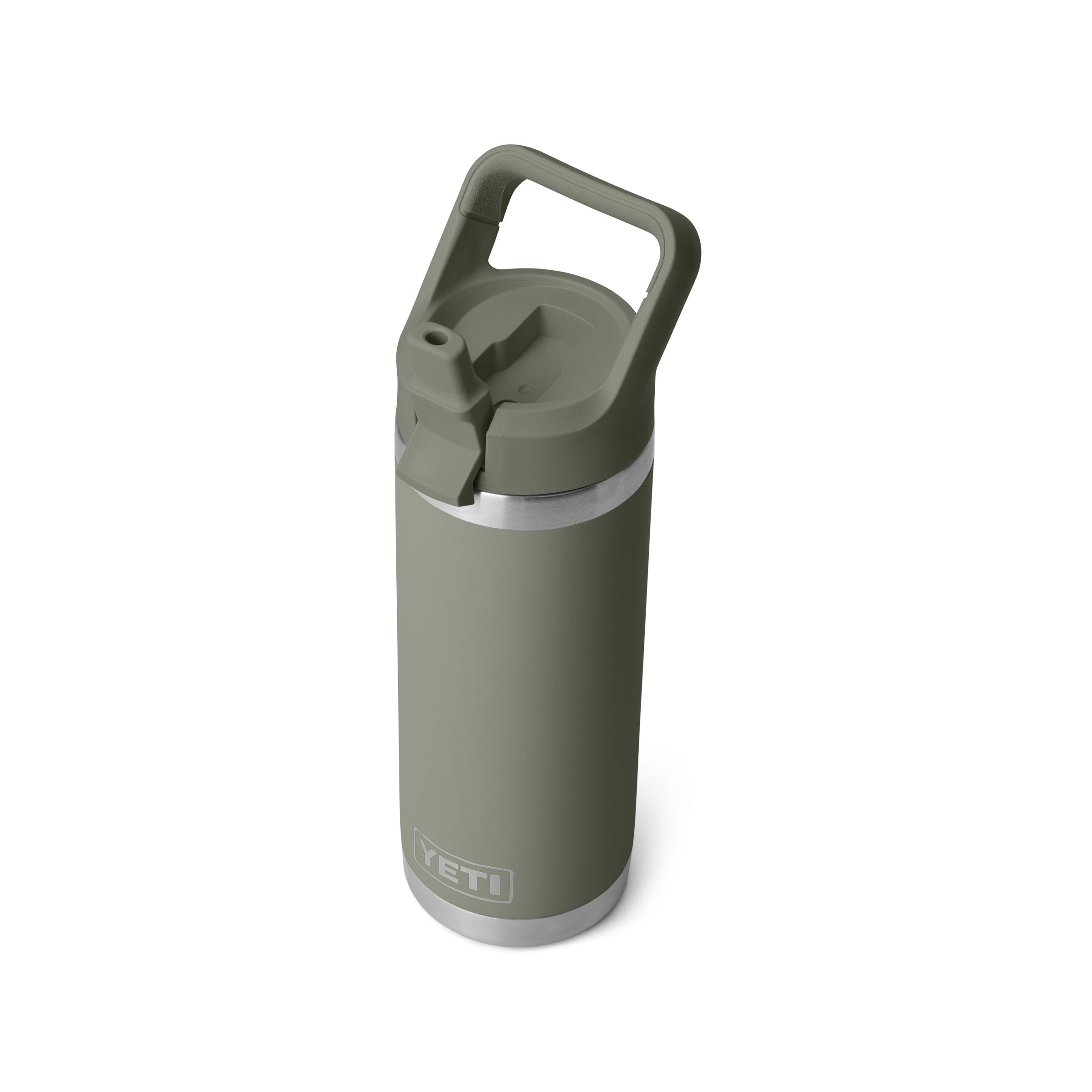 RAMBLER® 18 OZ (532 ML) BOTTLE WITH STRAW CAP Pampa Green