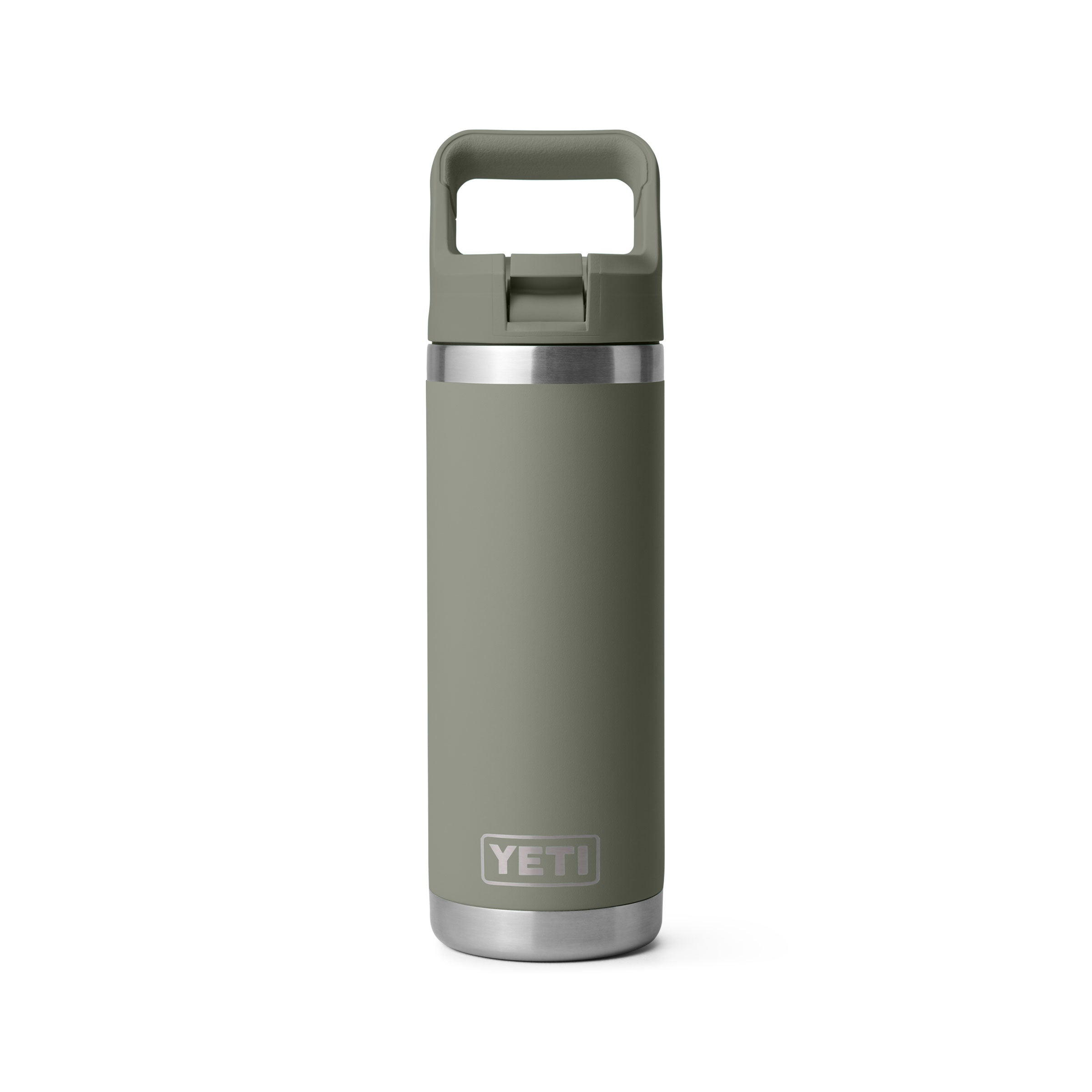 RAMBLER® 18 OZ (532 ML) BOTTLE WITH STRAW CAP Pampa Green