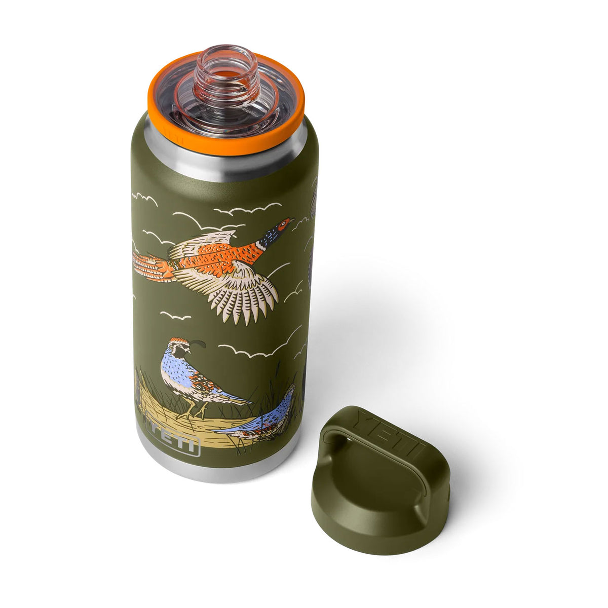 RAMBLER 36 OZ (1065 ML) BOTTLE WITH CHUG CAP Upland Bird Olive