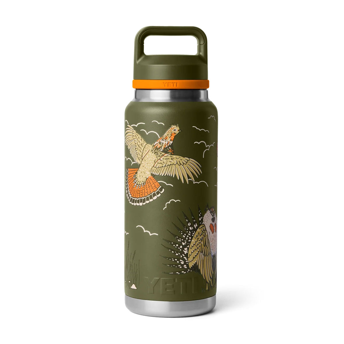 RAMBLER 36 OZ (1065 ML) BOTTLE WITH CHUG CAP Upland Bird Olive