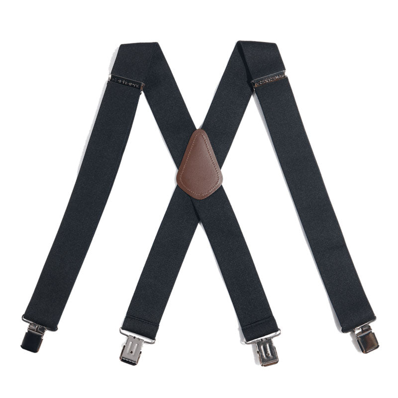 RUGGED FLEX UTILITY SUSPENDERS (braces) Black