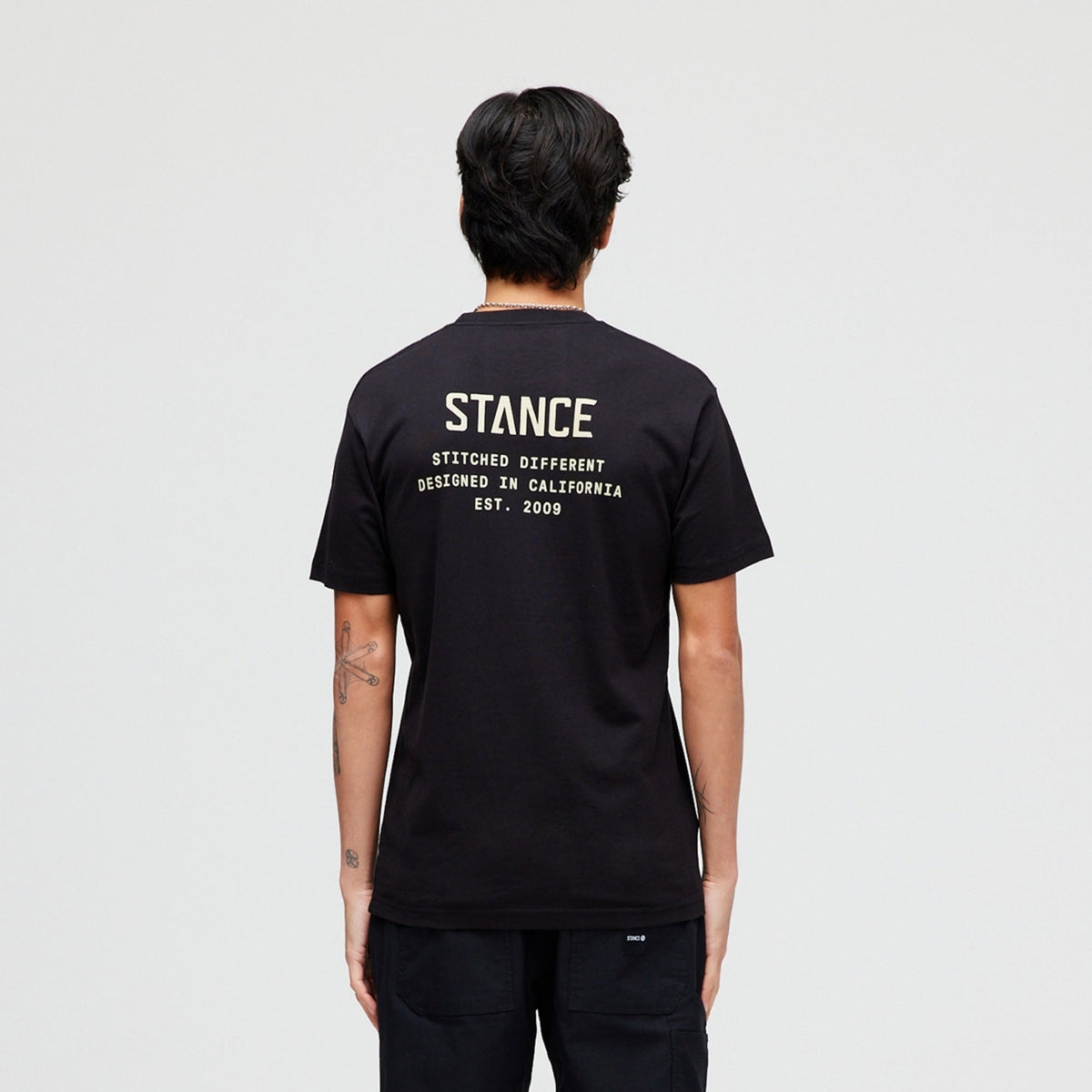 STANCE ESTABLISHED T-SHIRT Black