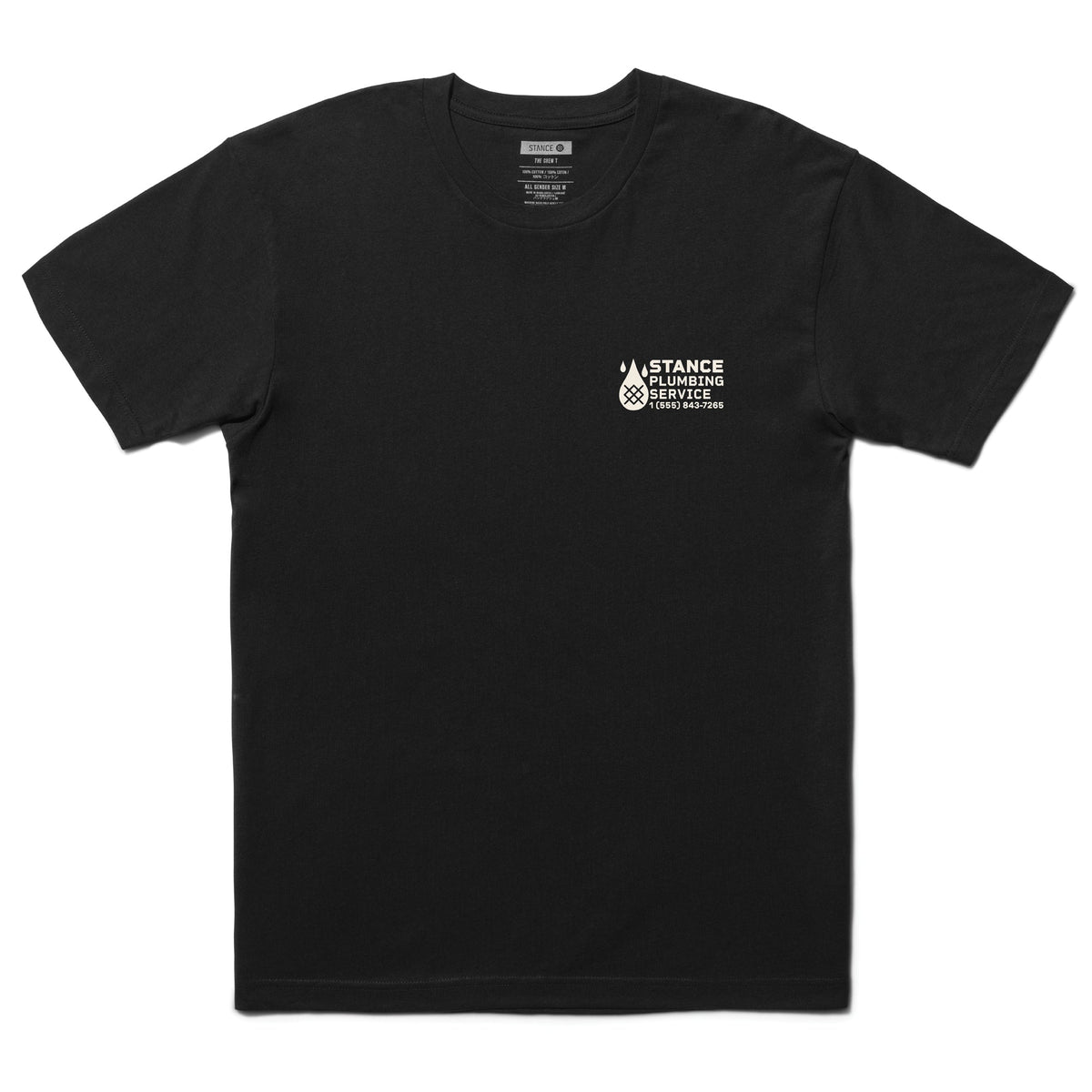STANCE CLASSIFIED T-SHIRT Black