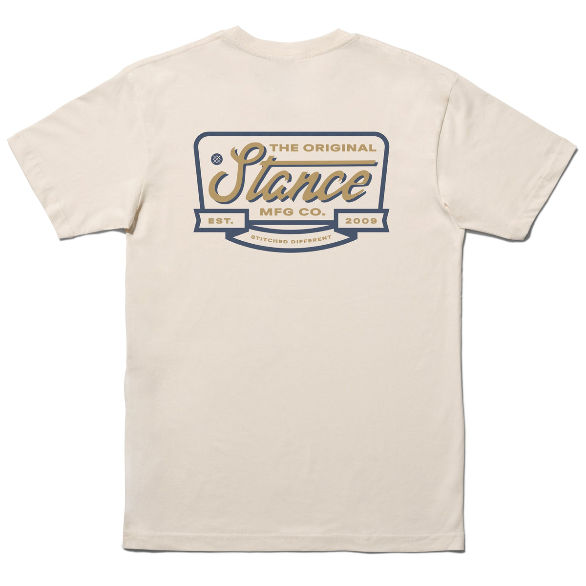 STANCE SCRIPT SEAL T-SHIRT Canvas