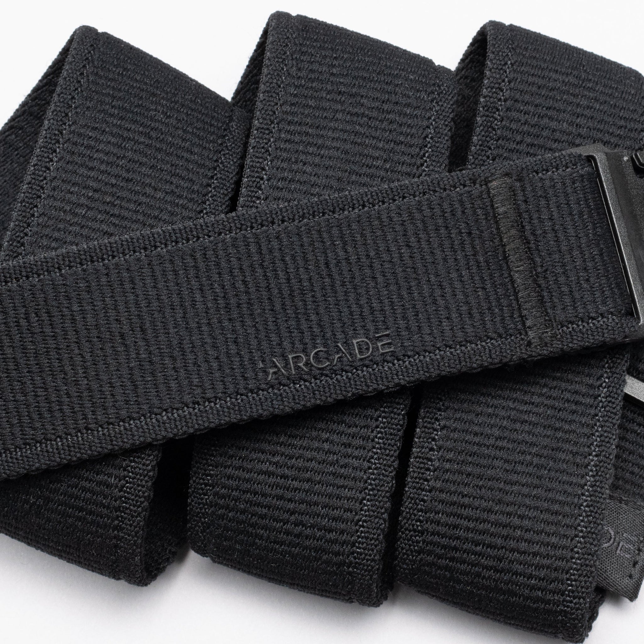 ATLAS A2 ELASTIC STRETCH BELT *LONG* Black