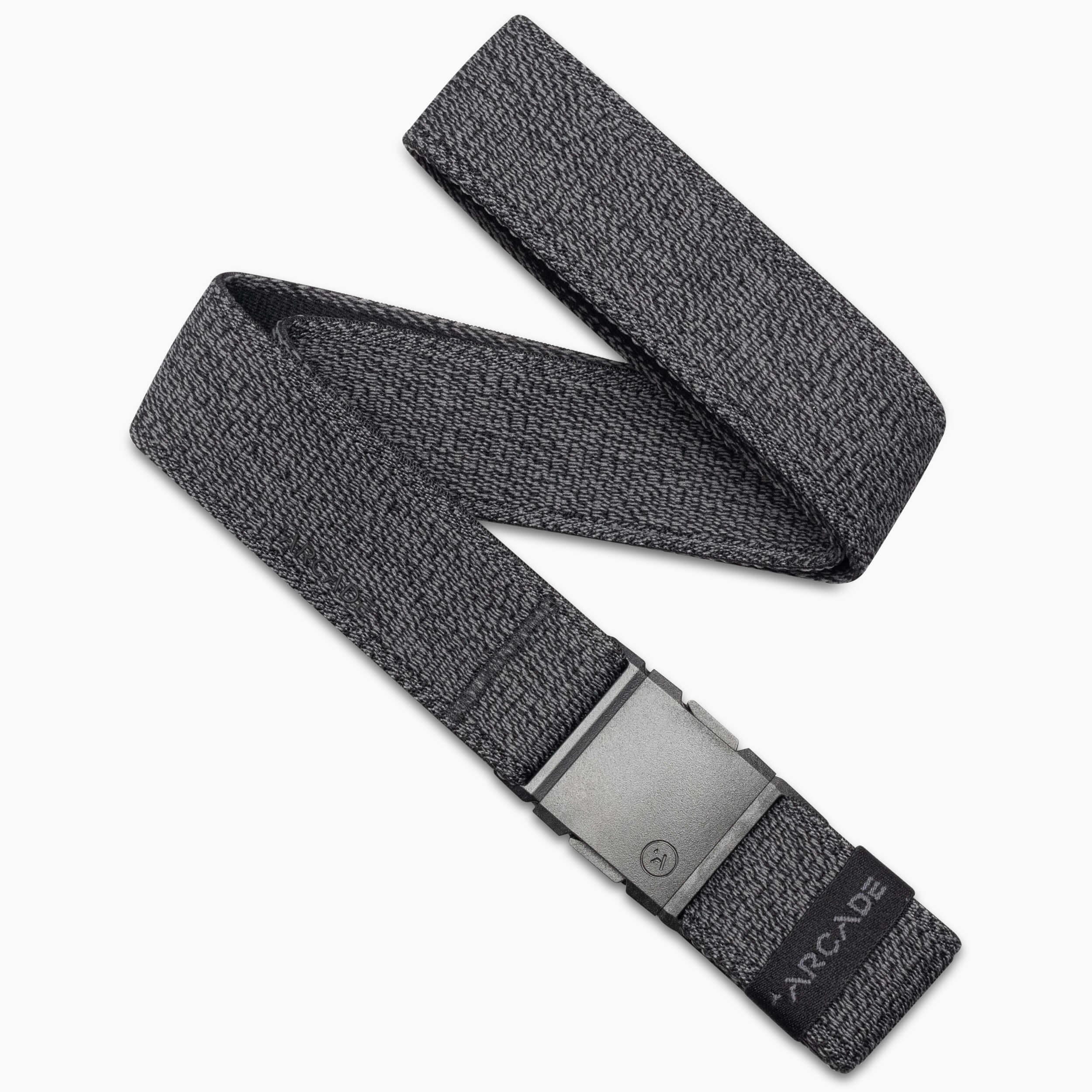 ATLAS A2 ELASTIC STRETCH BELT Heather Black