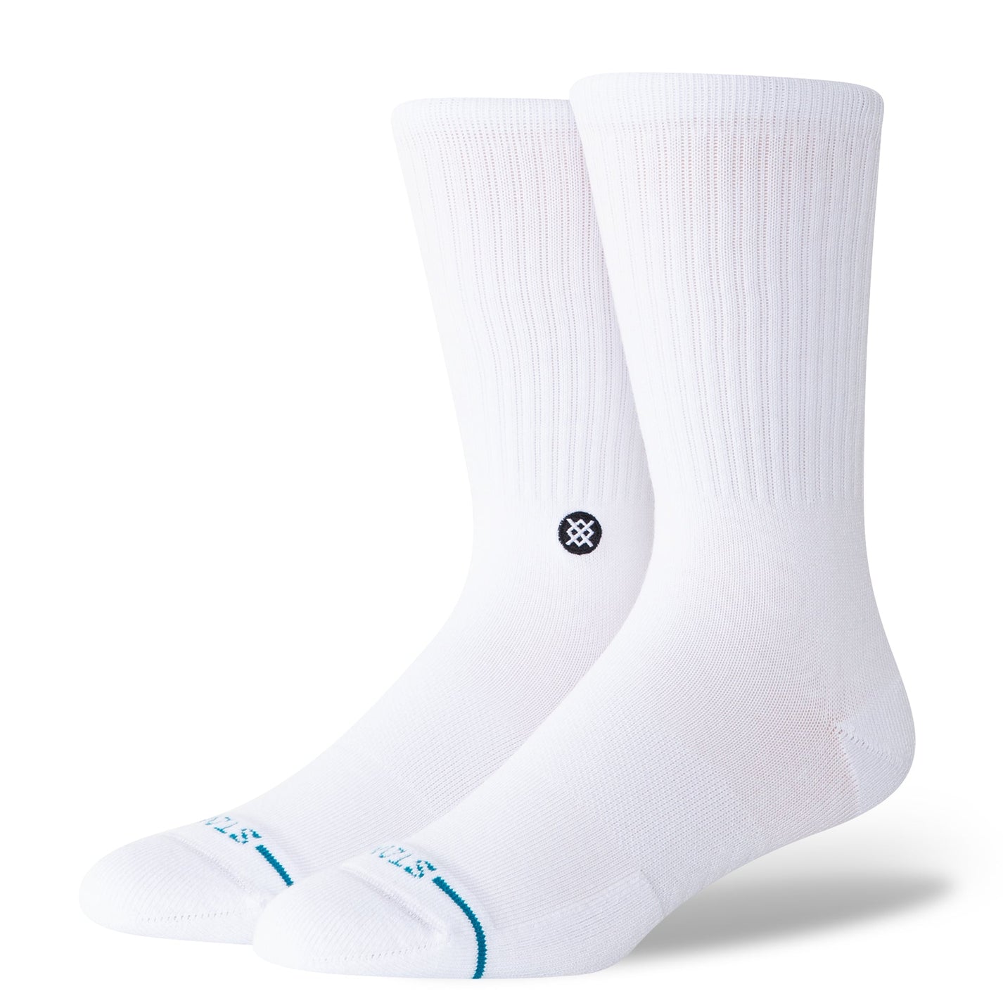 ICON CREW SOCK 3 PACK White