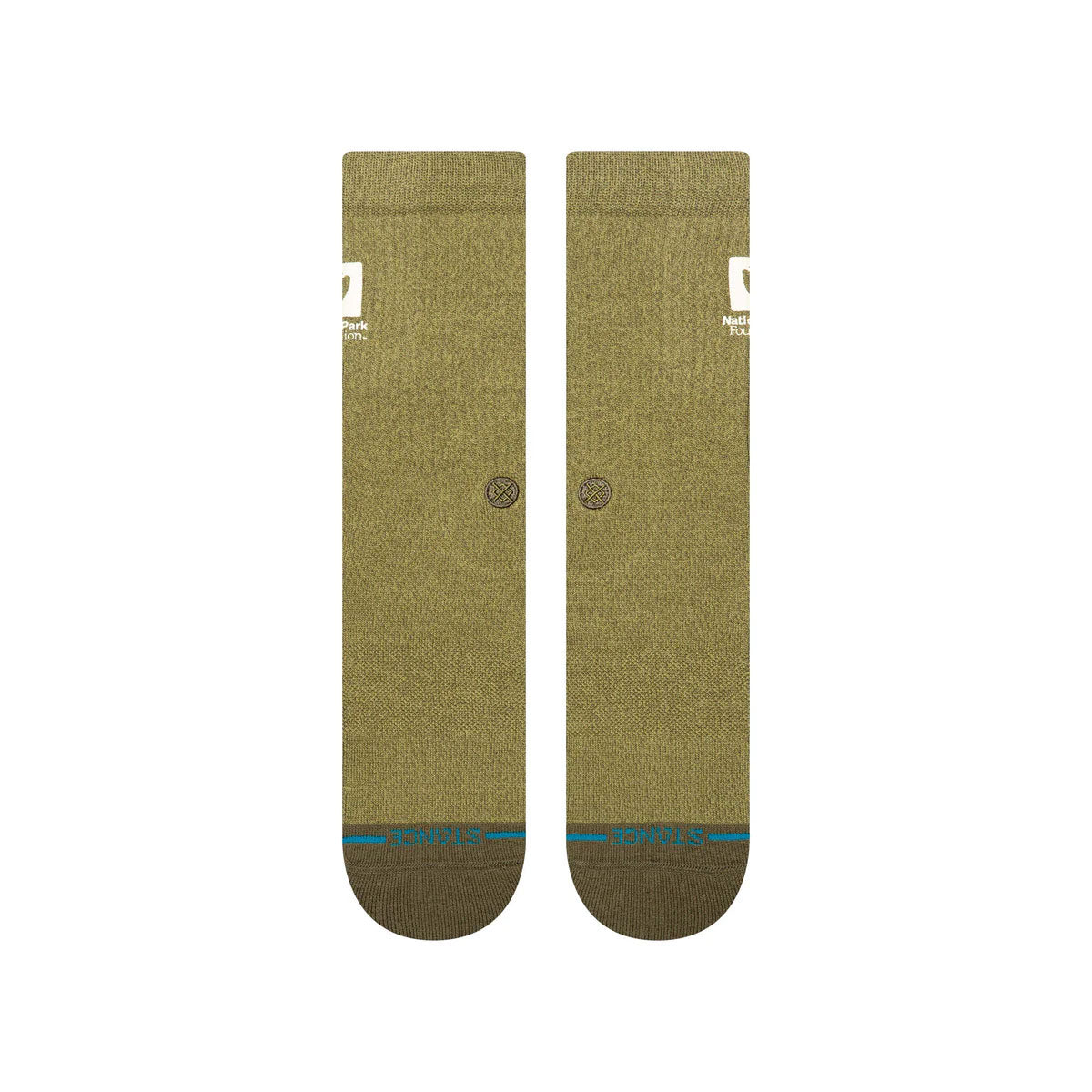 NATIONAL PARK CREW SOCK Military Green