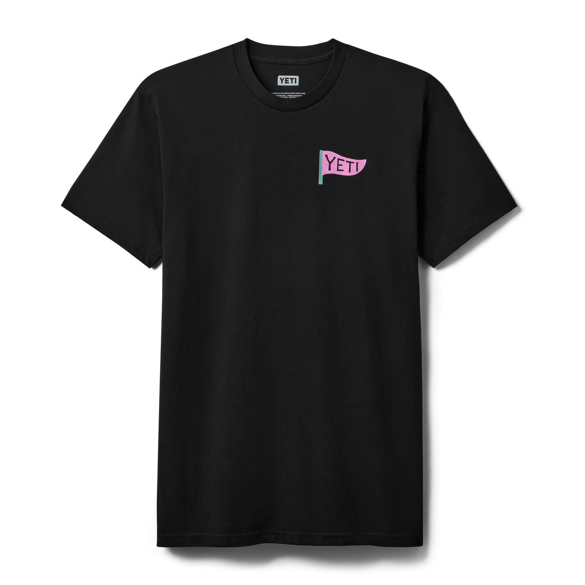 FLAMINGO SHORT SLEEVE T-SHIRT Black