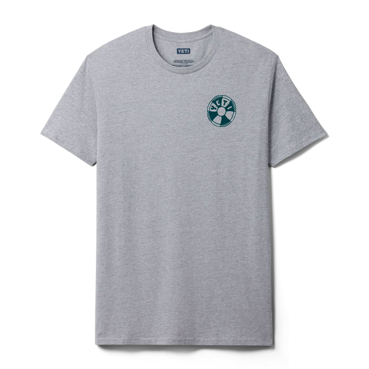 NAUTICAL OCTOPUS SHORT SLEEVE T-SHIRT Grey