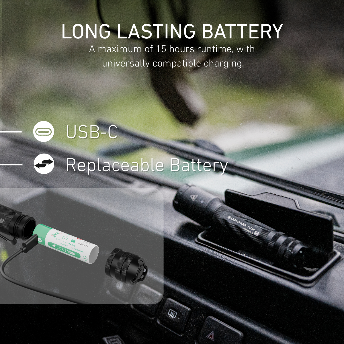 TAC6R Tactical Rechargeable Torch 2026, 2000 Lumens