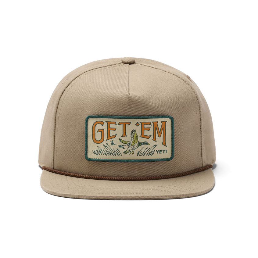 YETI® Wetlands Get 'Em Mid Pro Flat Brim Hat