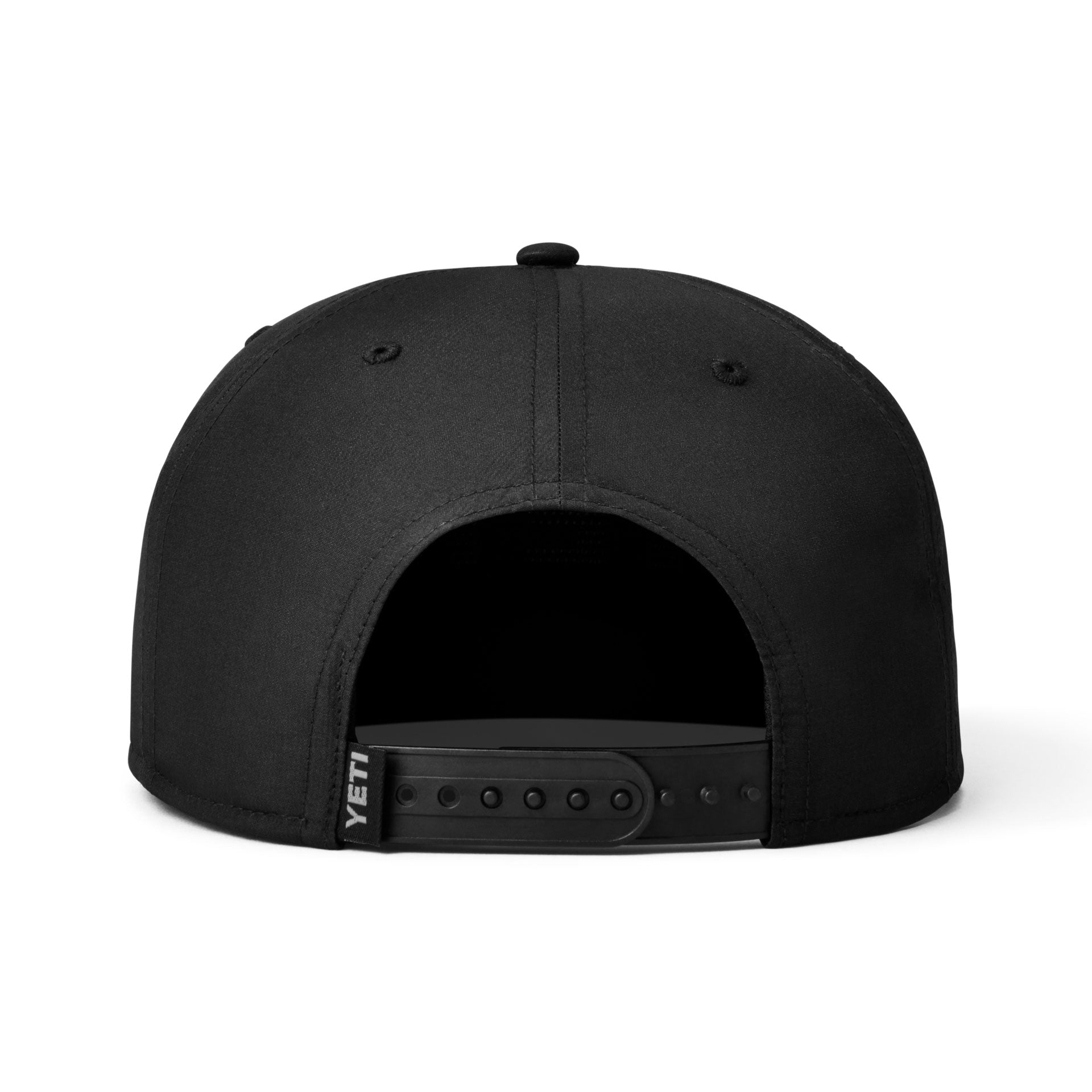 Mid Pro Flat Brim Rope Hat Black