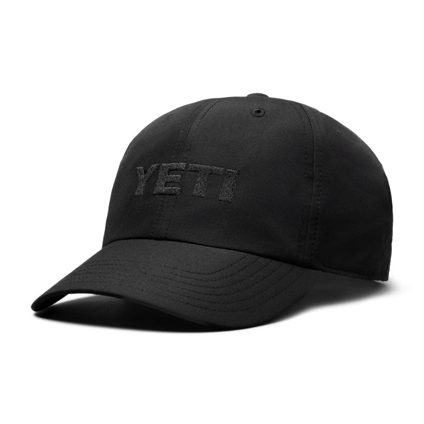 YETI LOGO PERFORMANCE CAP Black