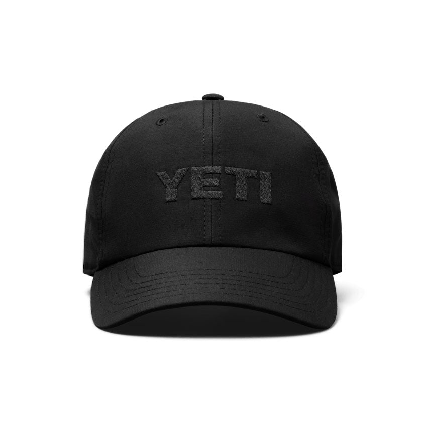 YETI LOGO PERFORMANCE CAP Black